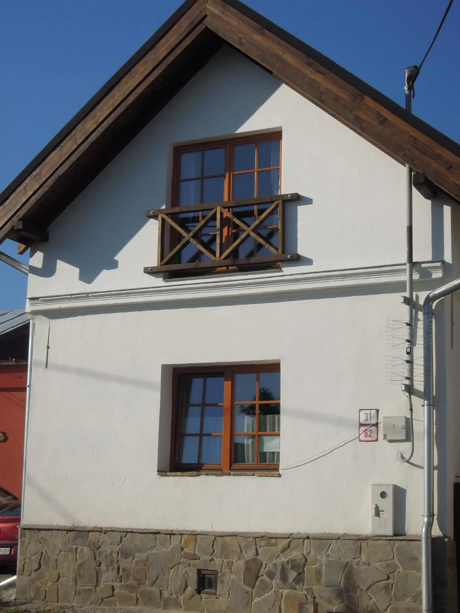 Facade/entrance in Apartmány v Chalupe