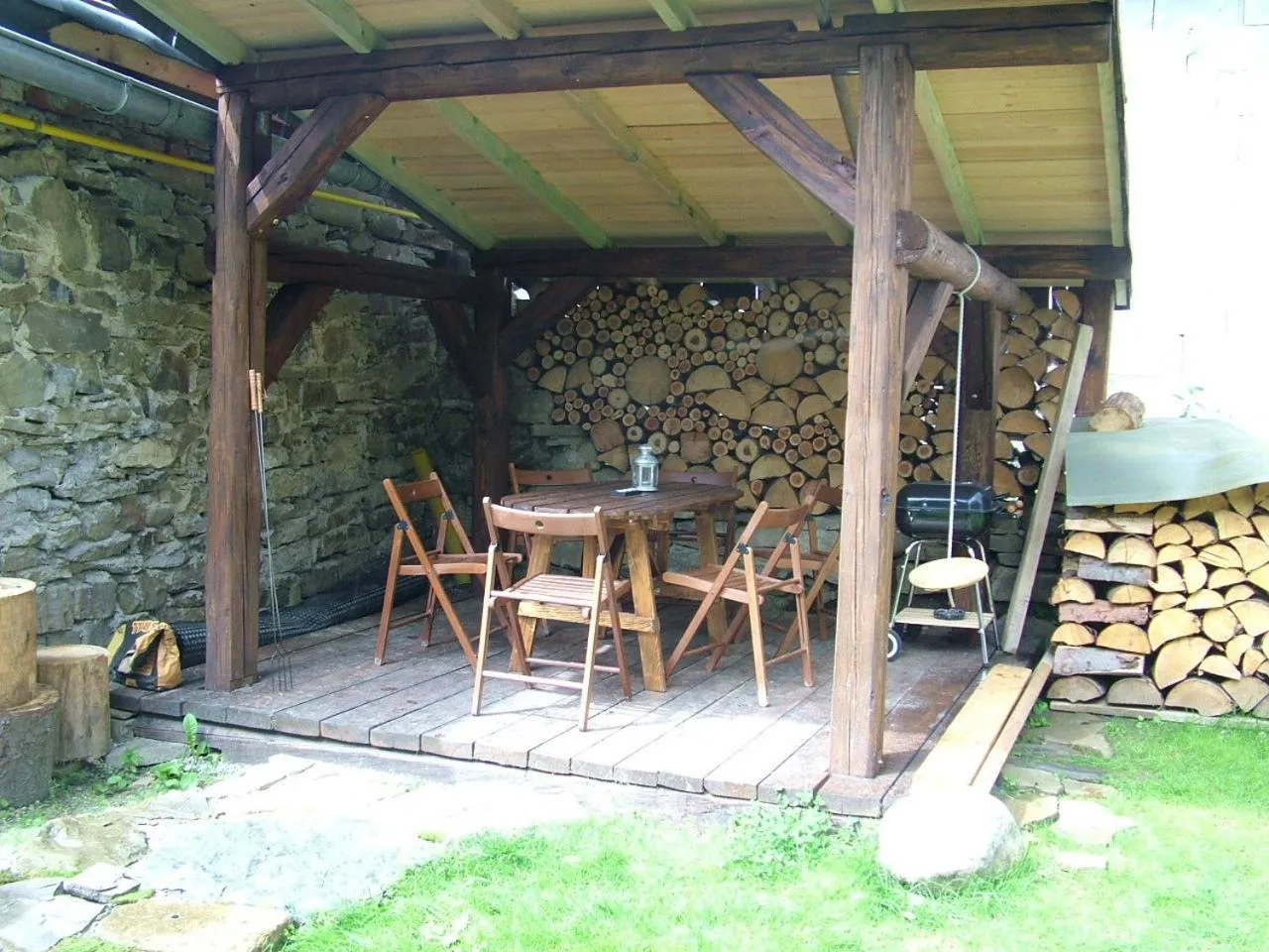 Garden in Apartmány v Chalupe