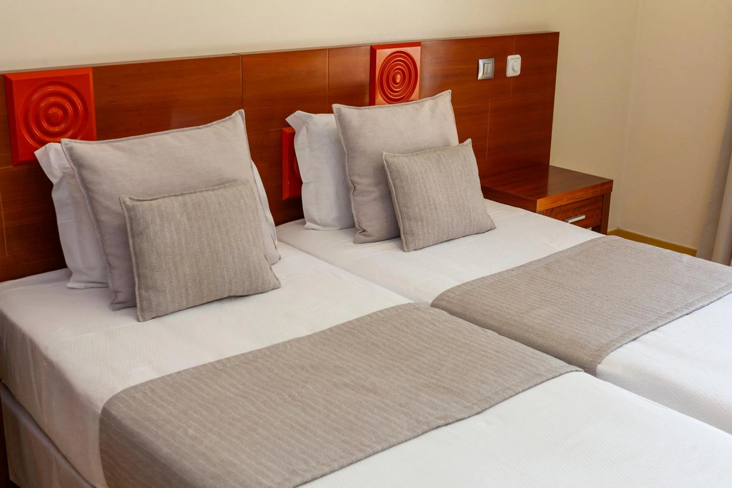 Bed in Hotel Praia Sol