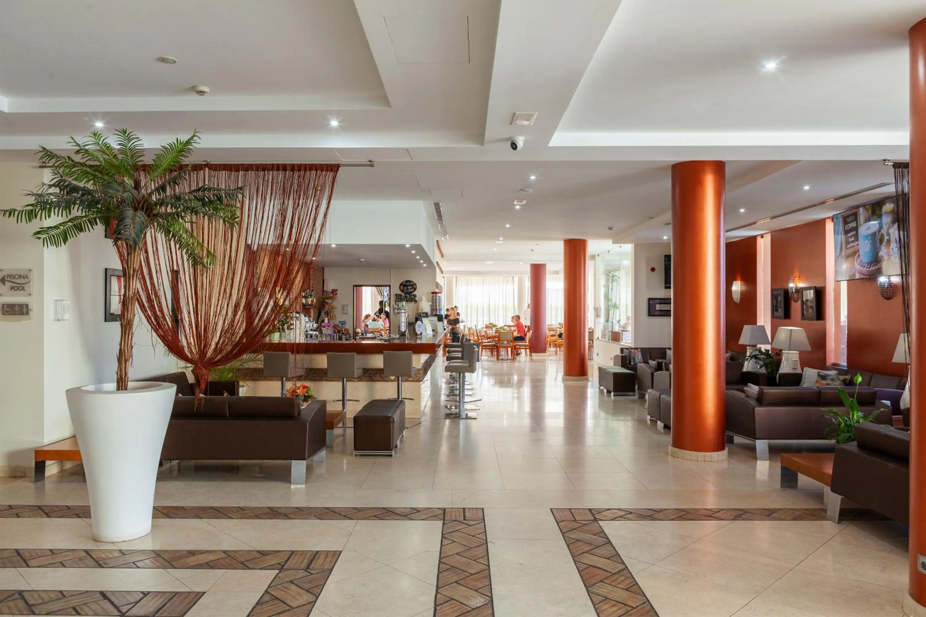 Lobby or reception in Hotel Praia Sol