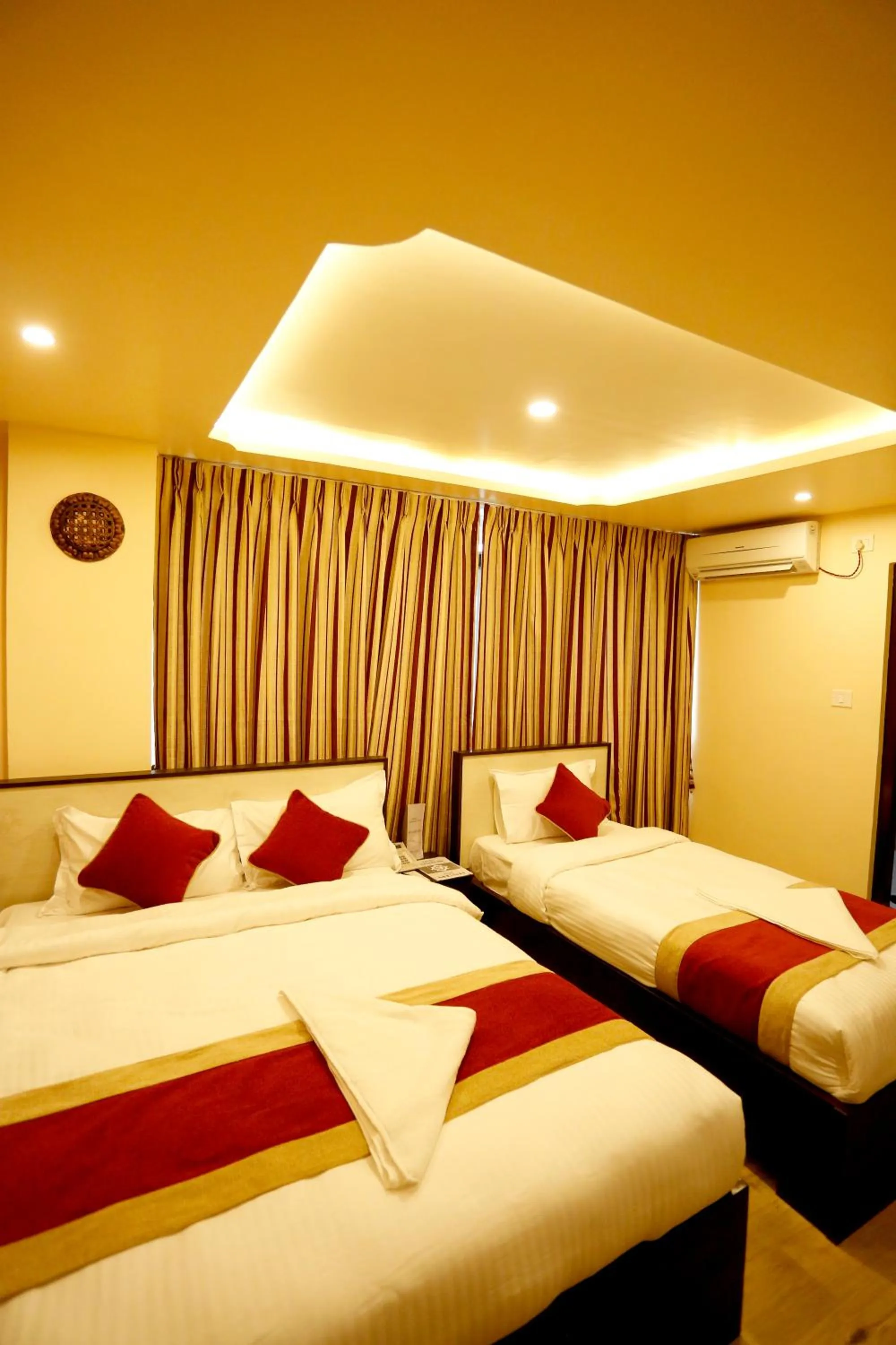 Bed in Hotel Readers Inn Pvt.Ltd