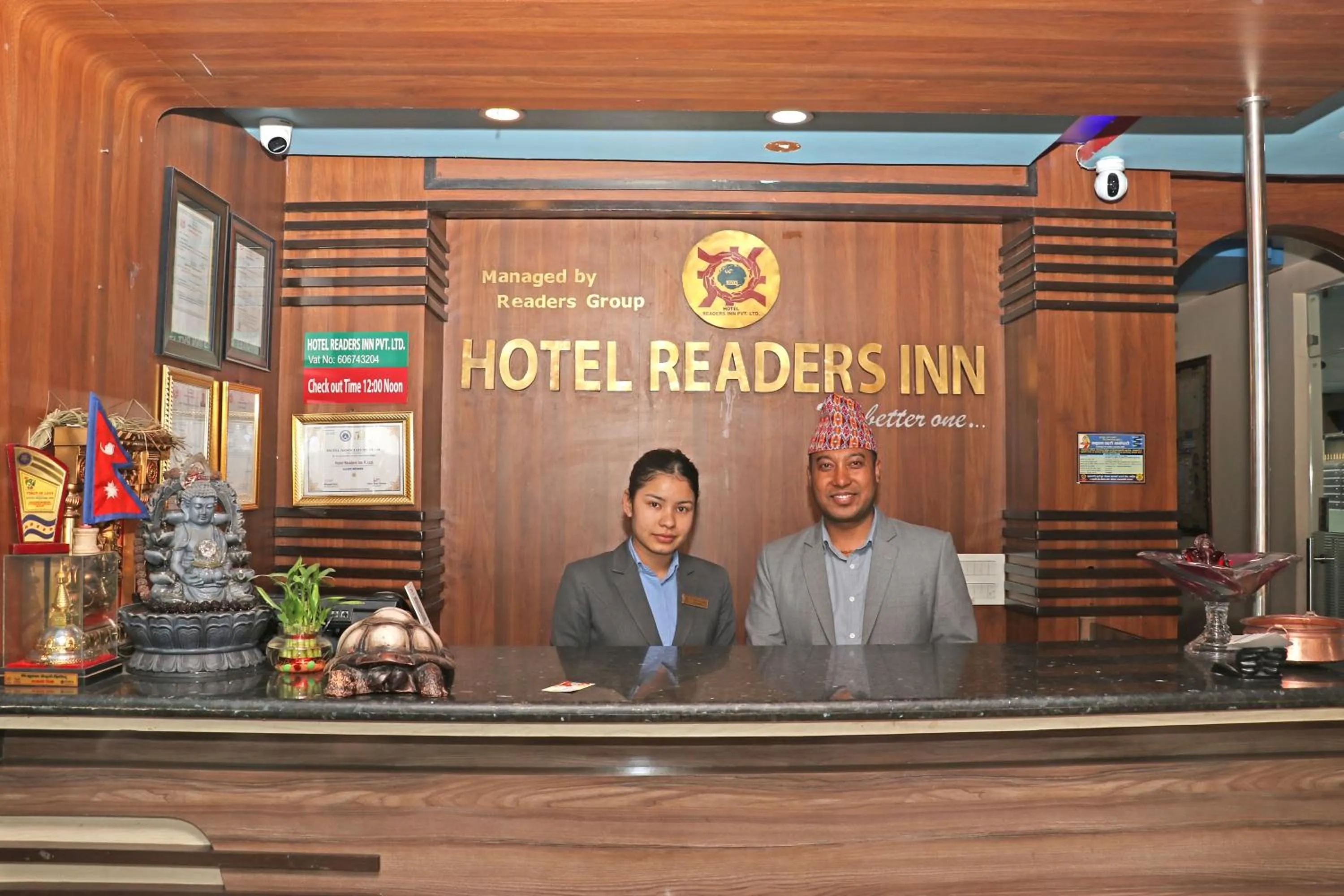 Lobby or reception in Hotel Readers Inn Pvt.Ltd