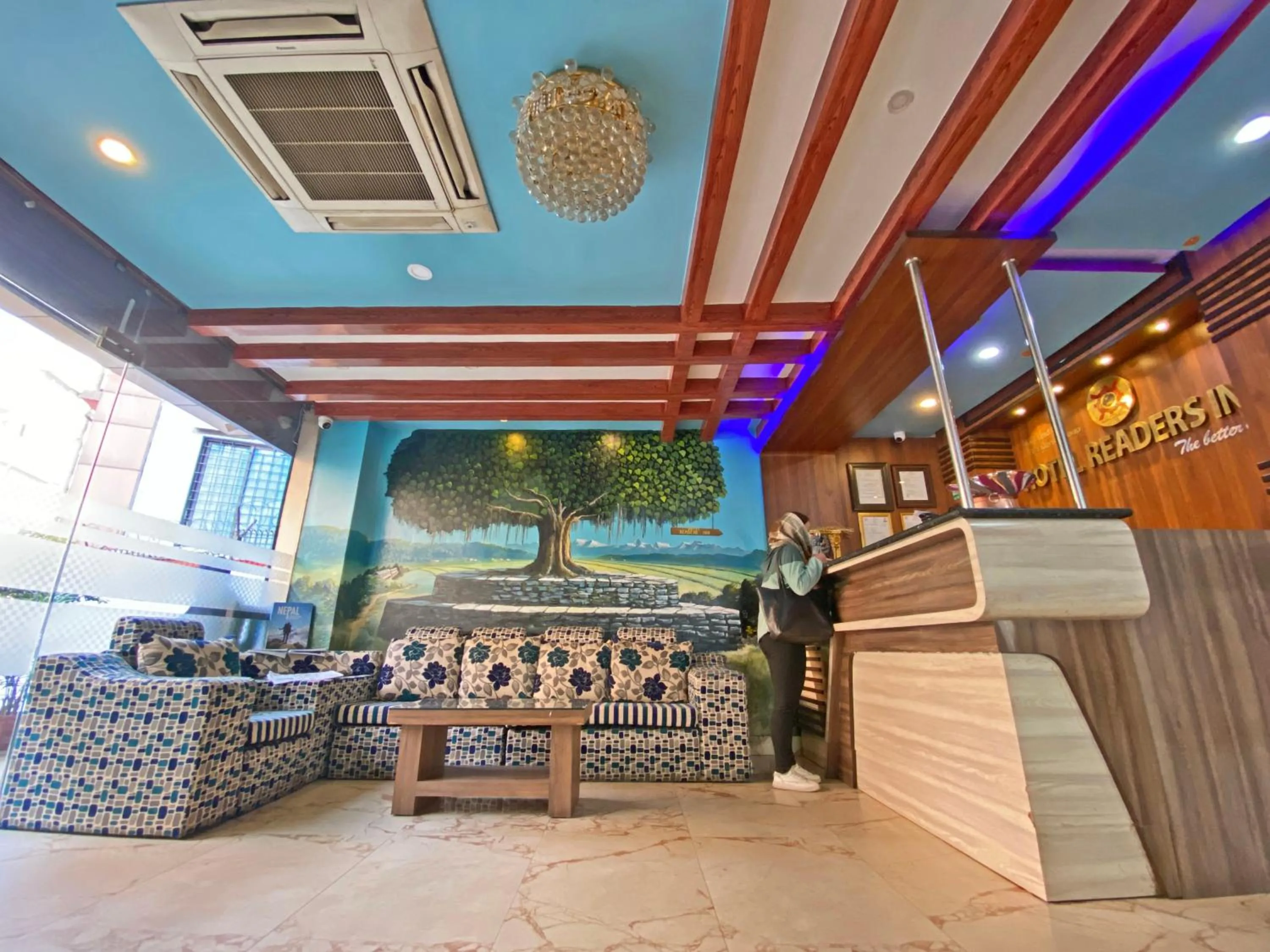 Lobby or reception in Hotel Readers Inn Pvt.Ltd