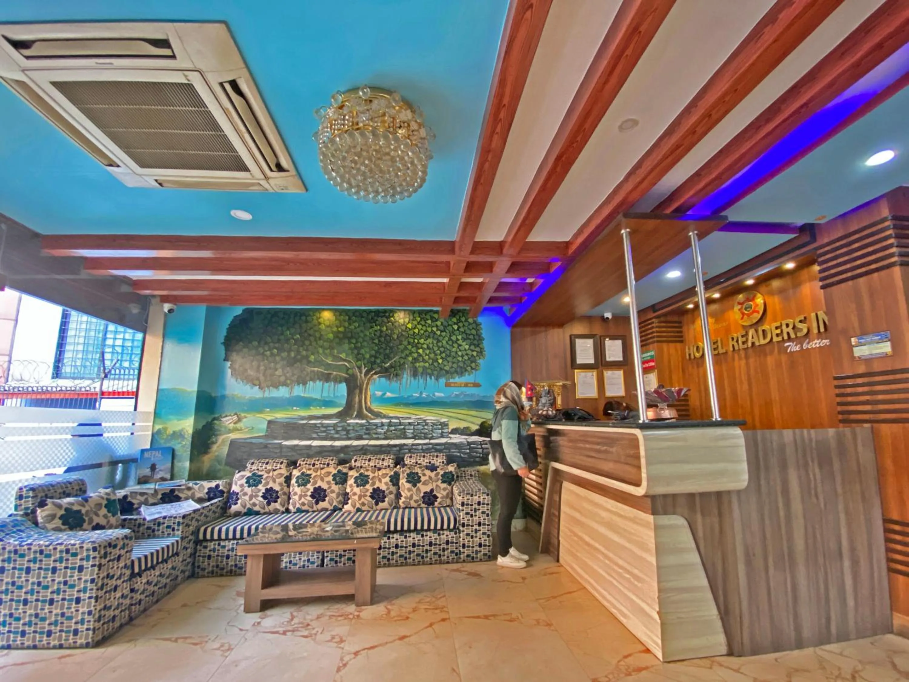 Lobby or reception in Hotel Readers Inn Pvt.Ltd