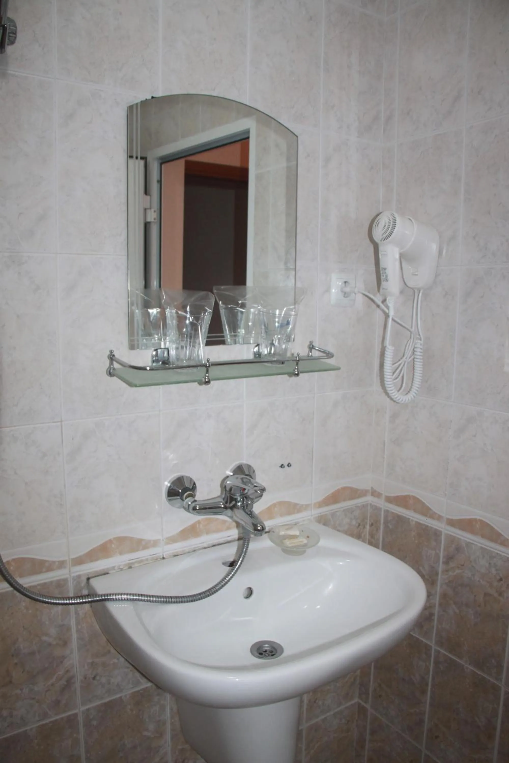 Bathroom in Family Hotel Emilia