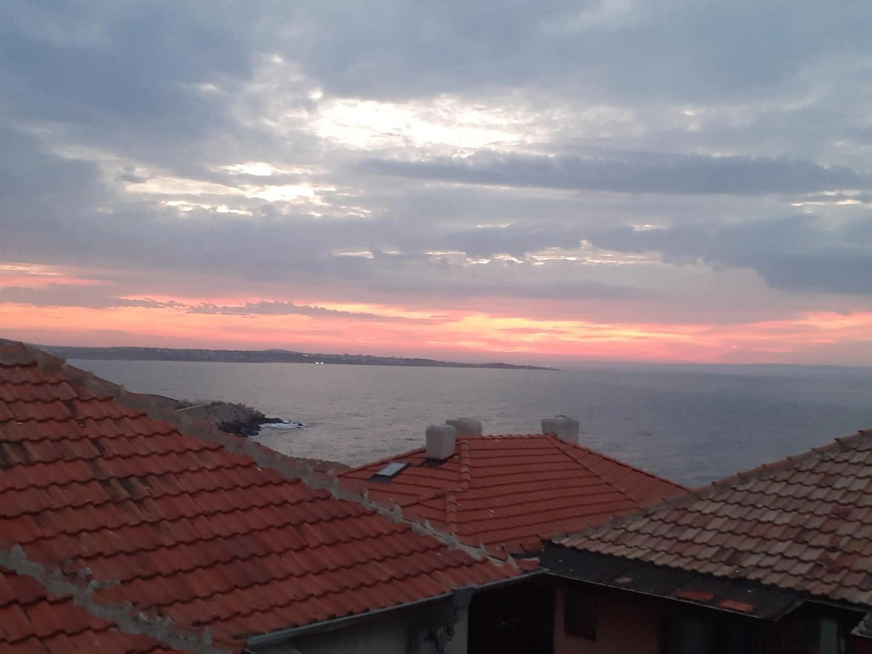 Sunset in Family Hotel Emilia