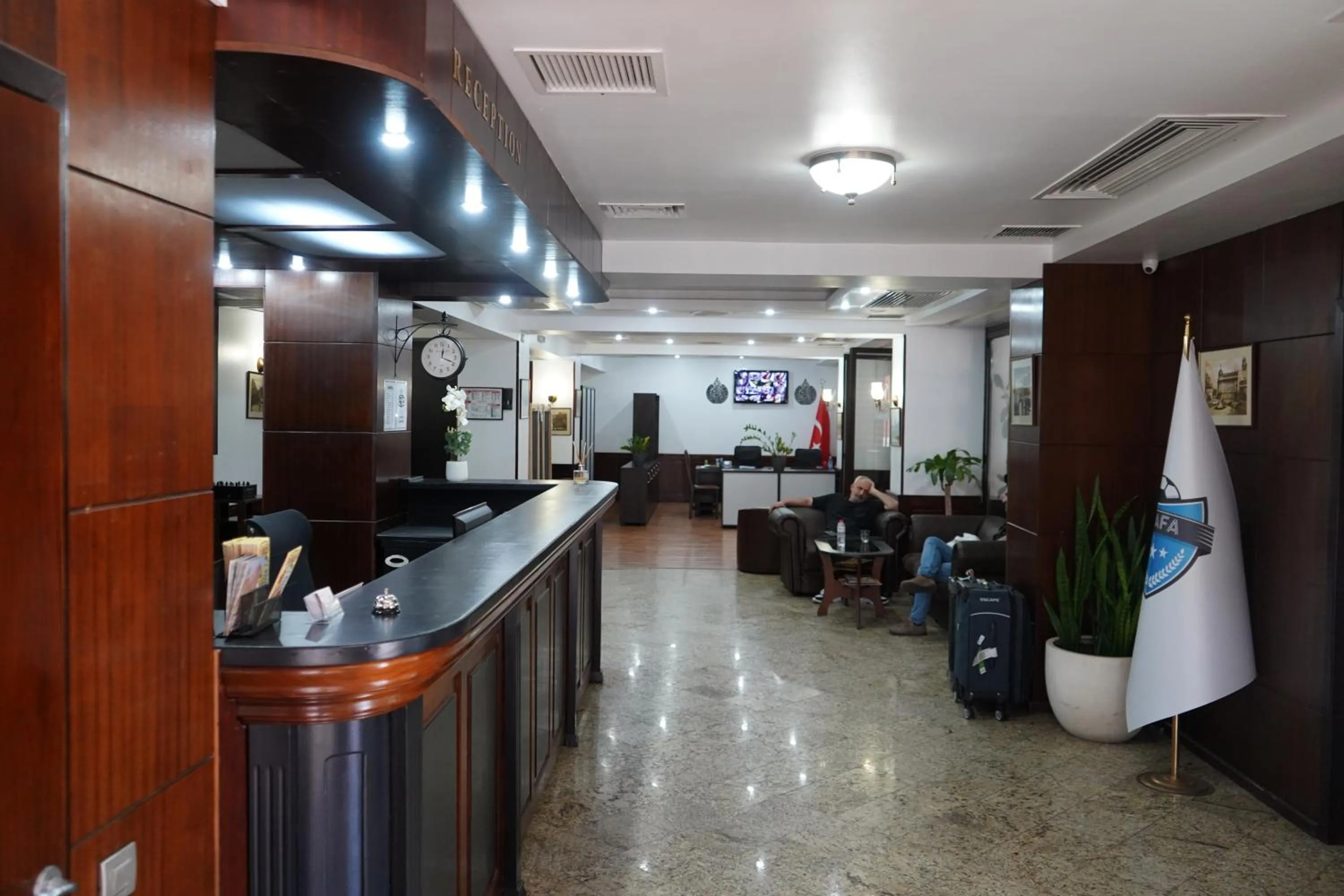 Lobby or reception in Hotel Bliss