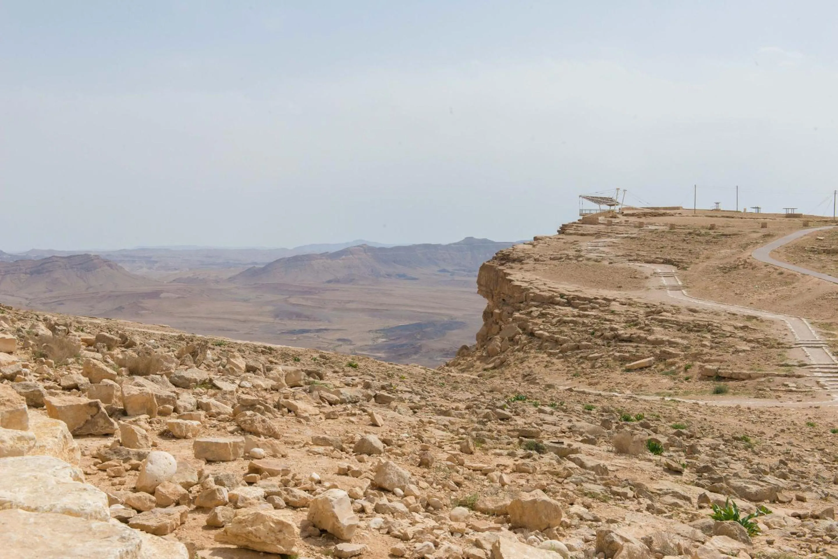 Natural landscape in HI - Mitzpe Ramon Hostel
