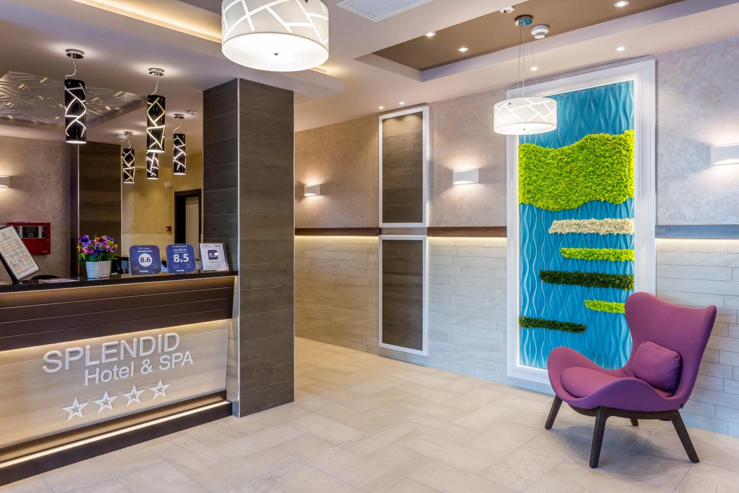 Lobby or reception in Splendid Conference & Spa Hotel – Adults Only