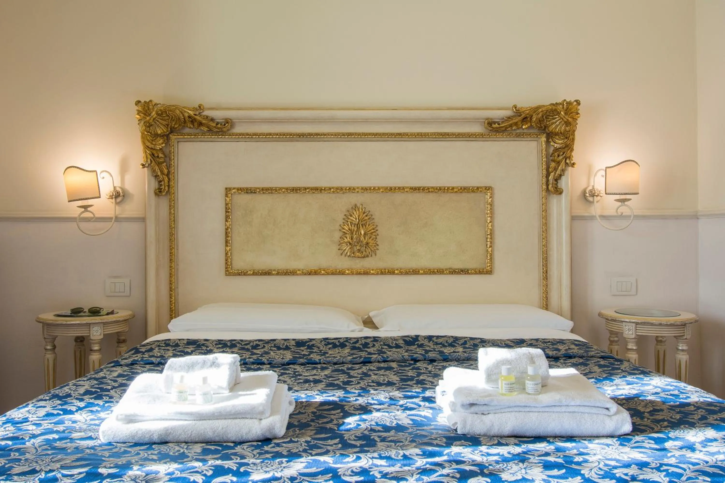 Bed in Relais Tiffany