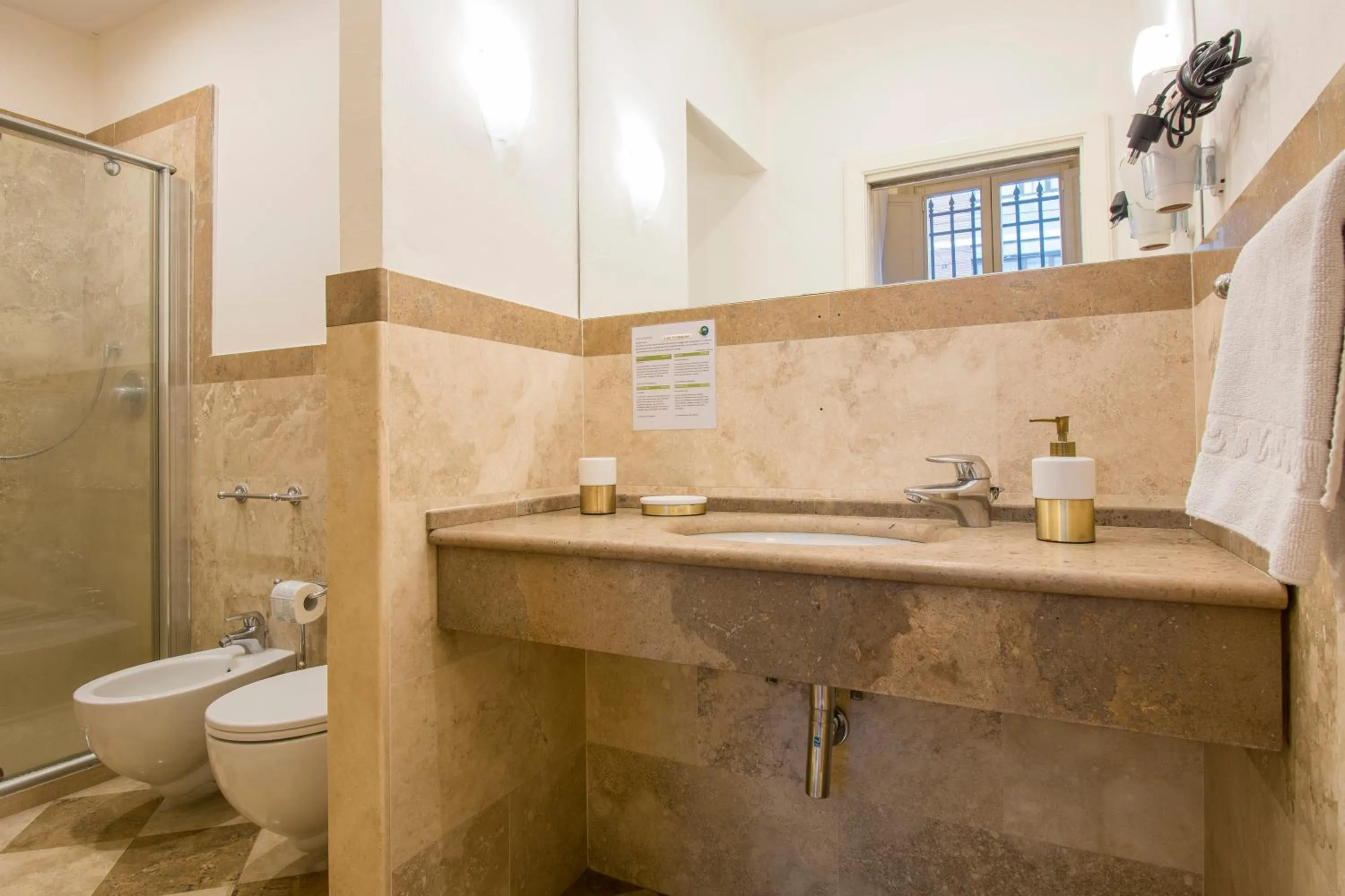 Bathroom in Relais Tiffany