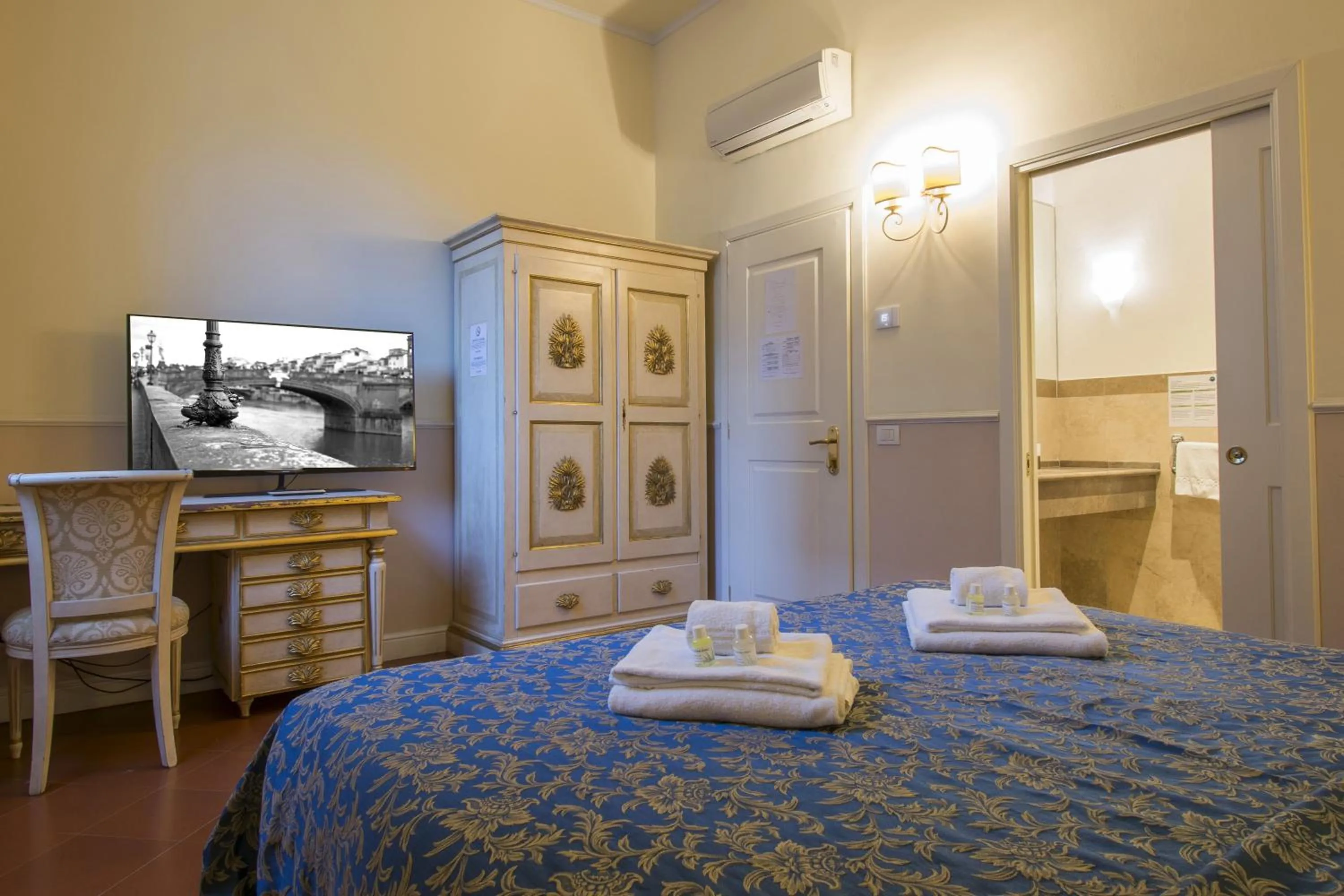 Bed in Relais Tiffany