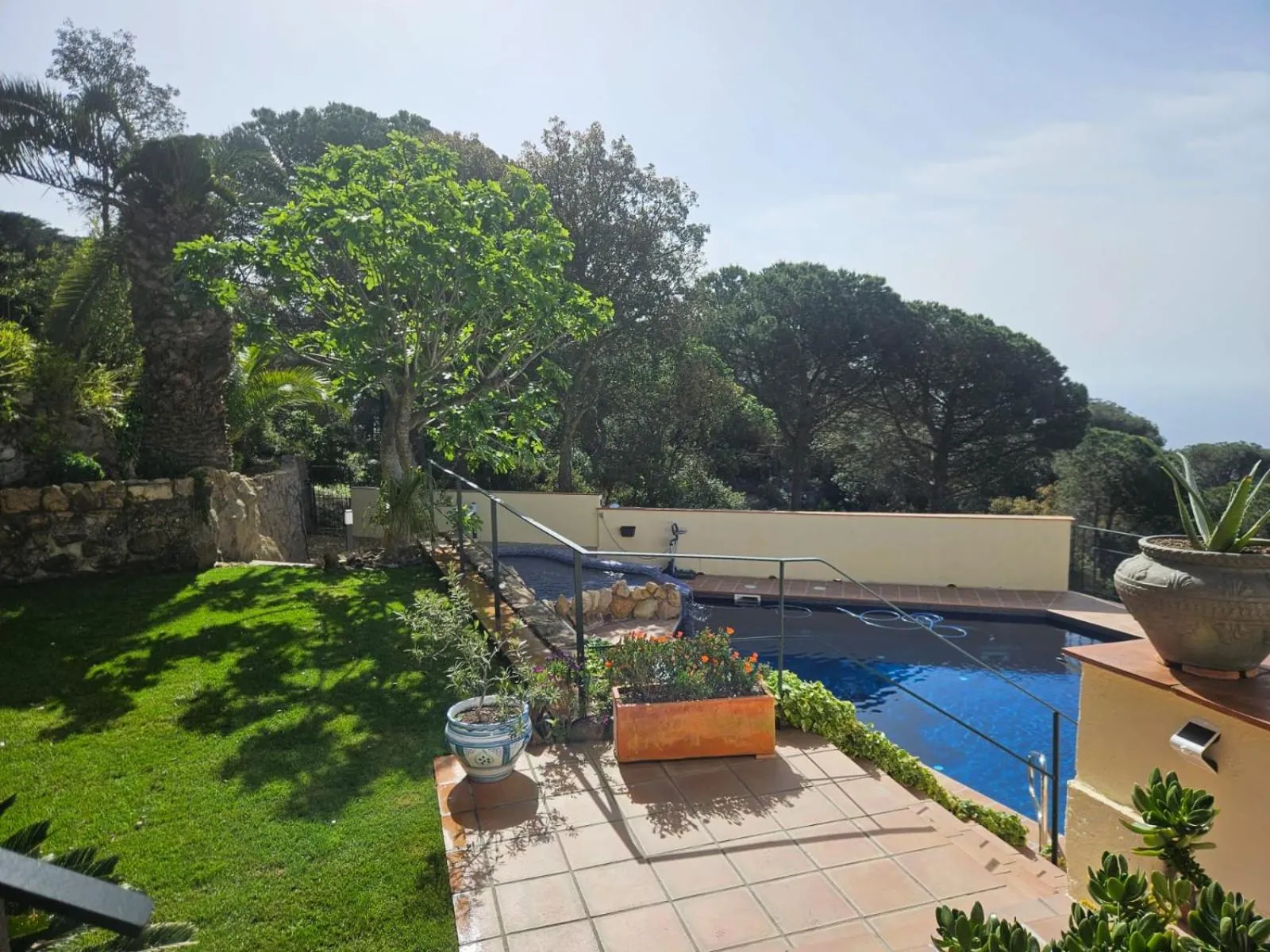 Garden in La Roqueta Hotel