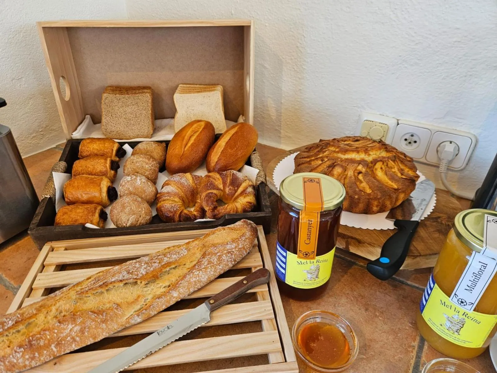 Breakfast in La Roqueta Hotel