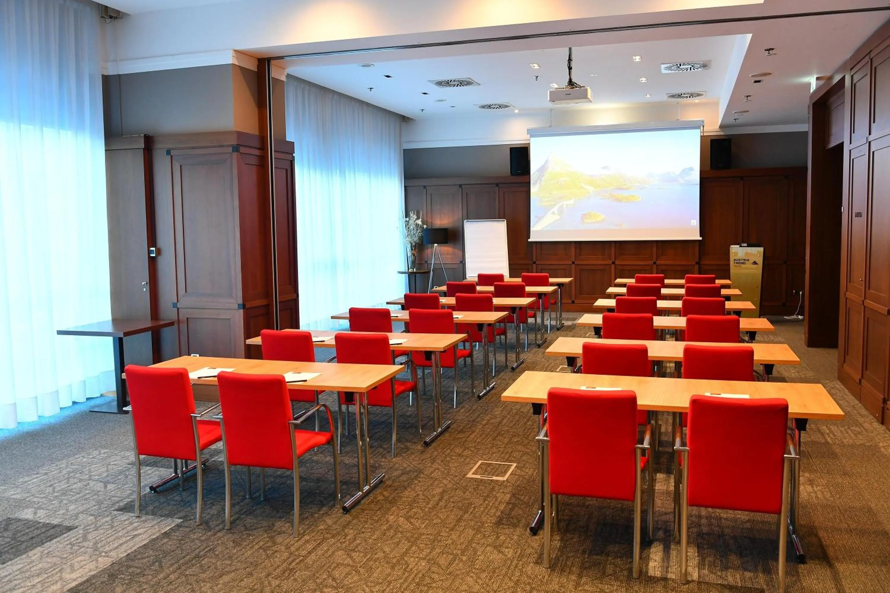 Meeting/conference room in Austria Trend Hotel Ljubljana