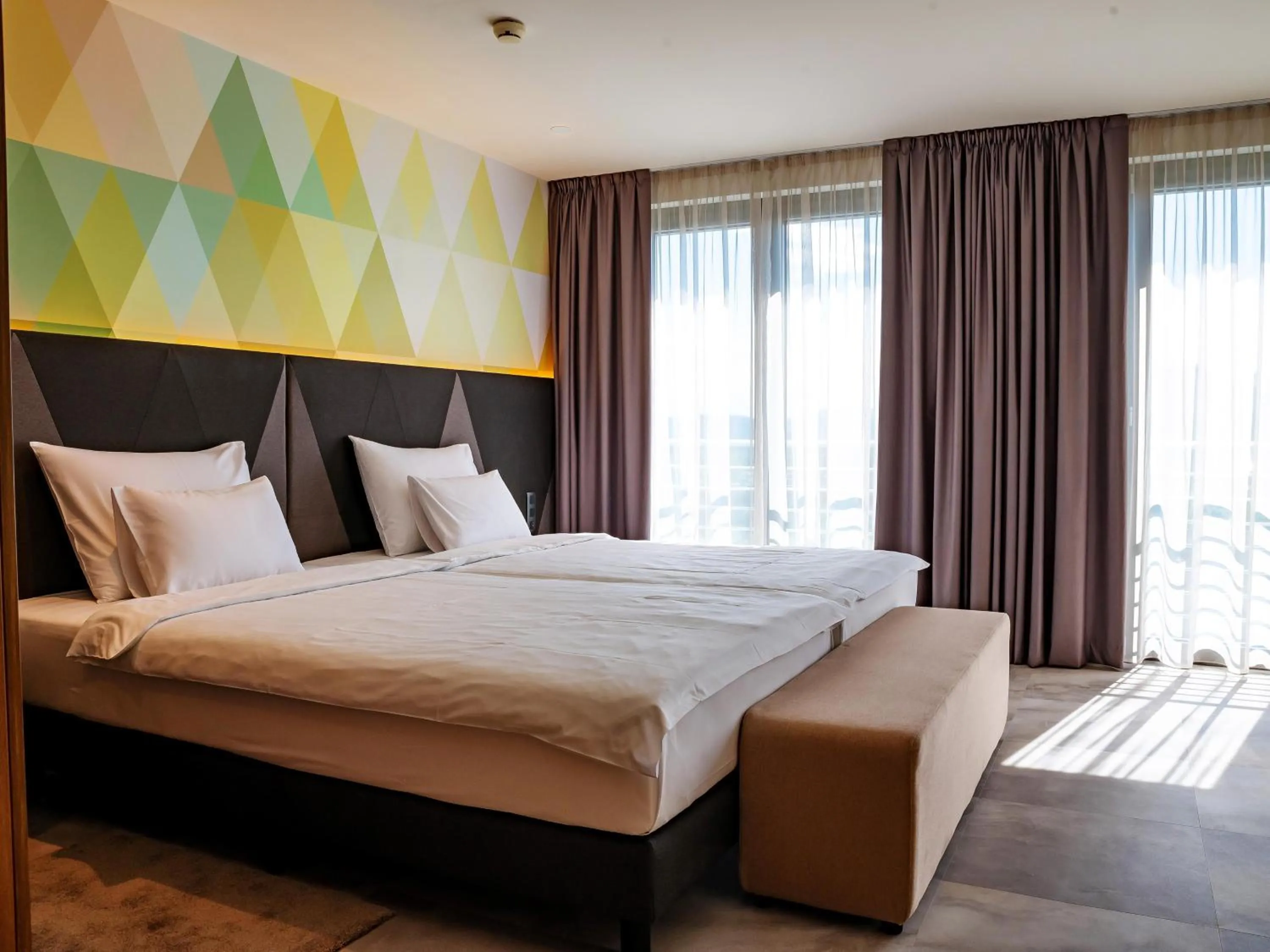 Bed in Doubletree by Hilton Ljubljana