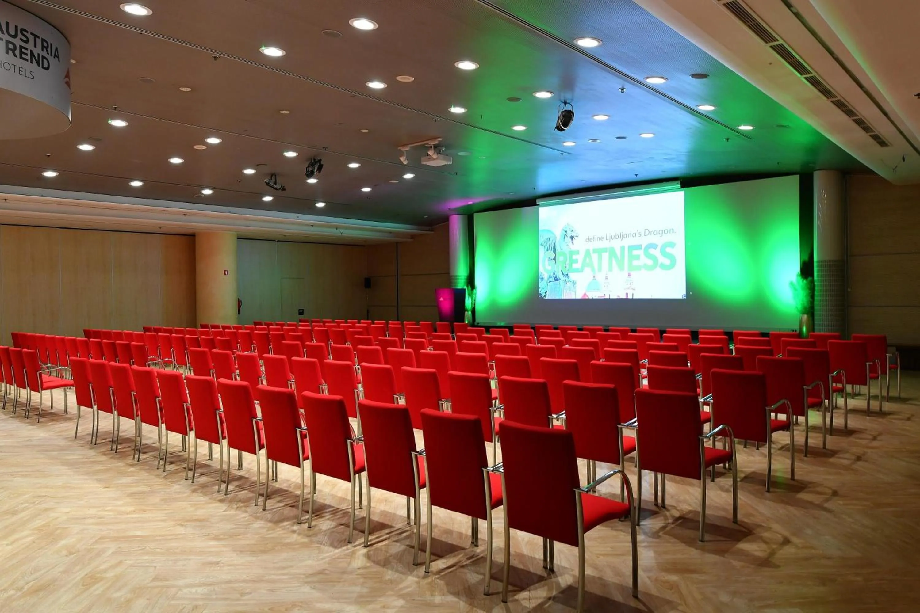 Meeting/conference room in Austria Trend Hotel Ljubljana