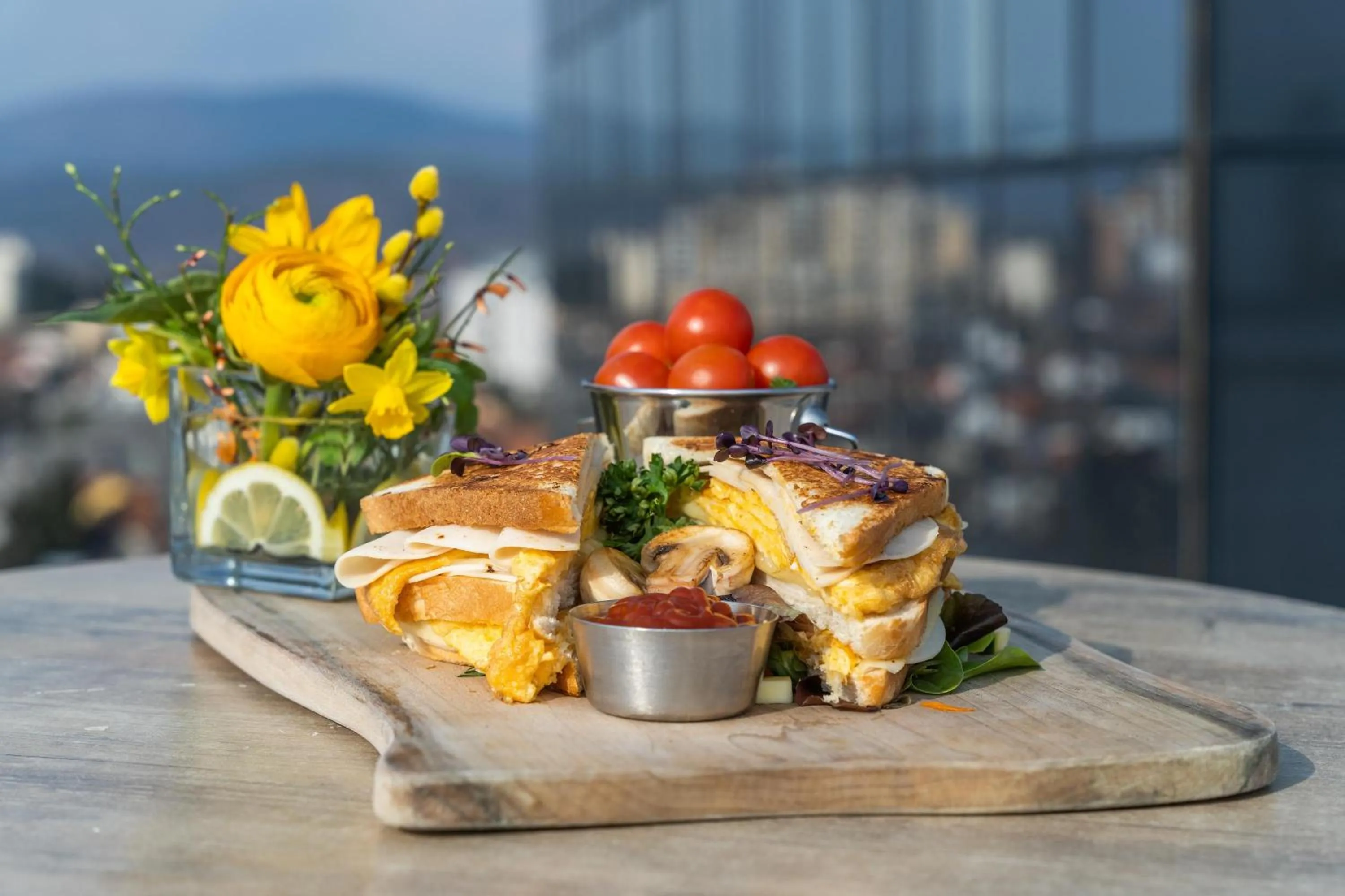 Restaurant/places to eat in Austria Trend Hotel Ljubljana