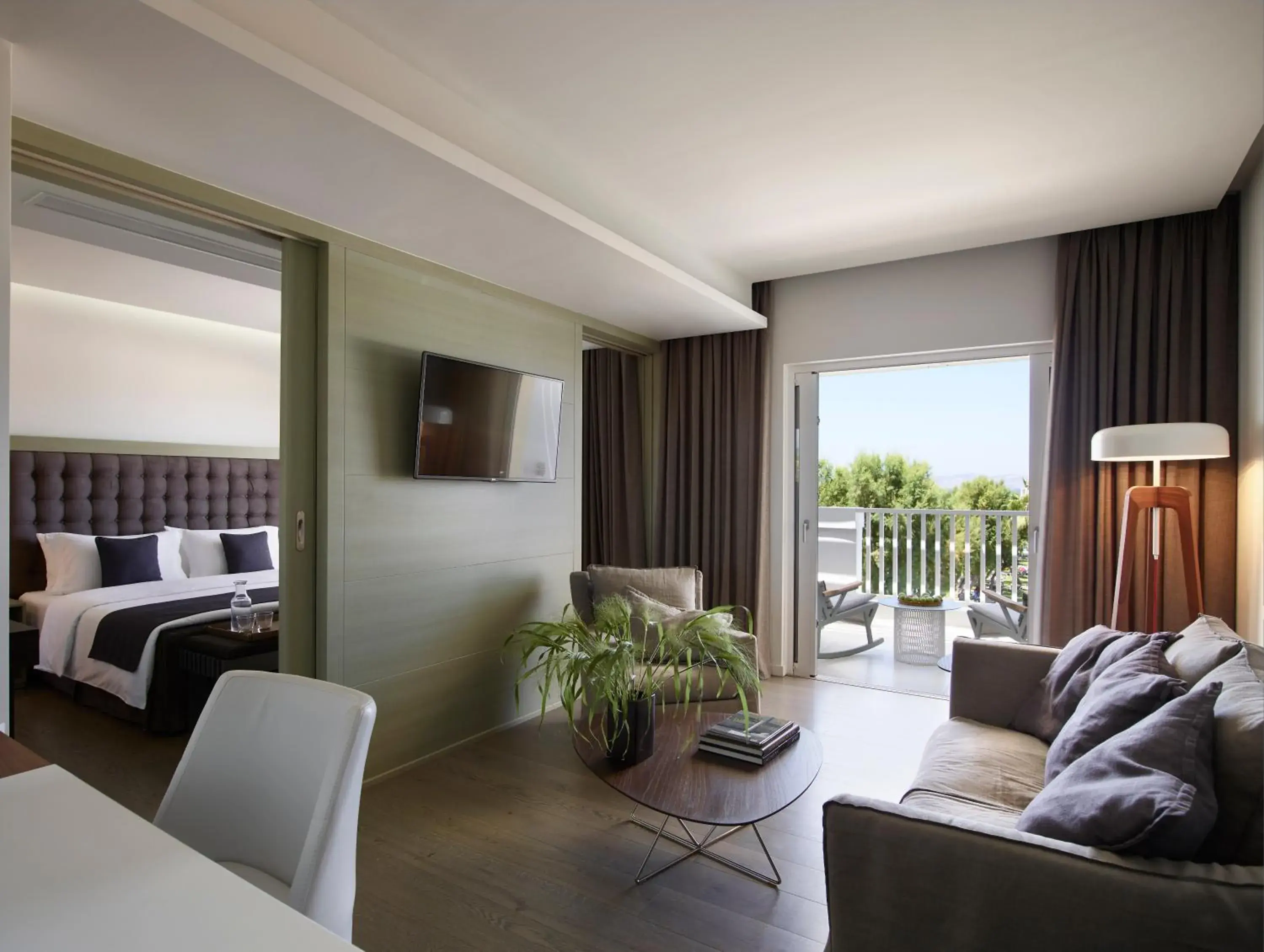 Decorative detail, Bed in Neptune Luxury Resort Decorative detail, Bed in Neptune Luxury Resort