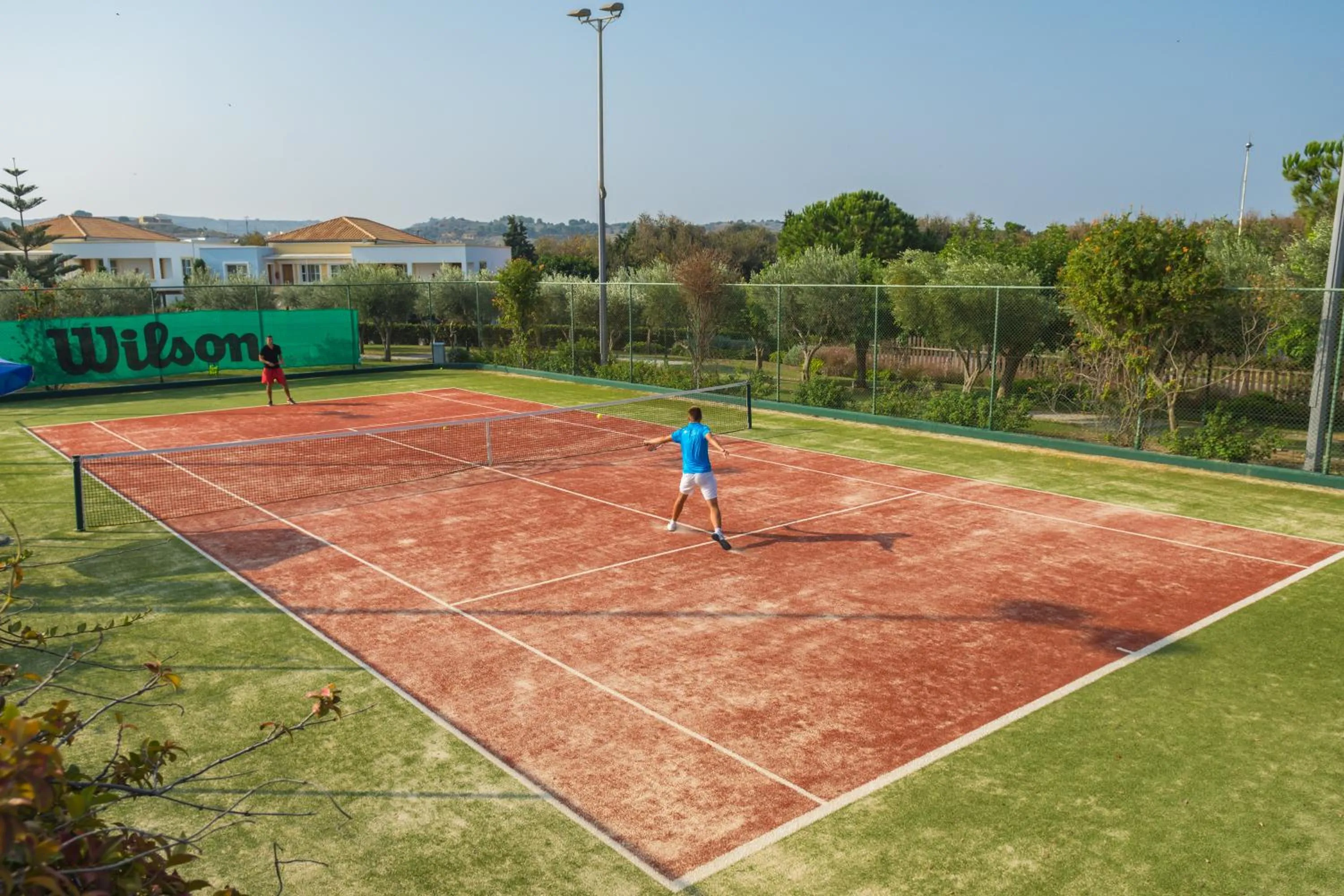 Tennis court in Neptune Luxury Resort