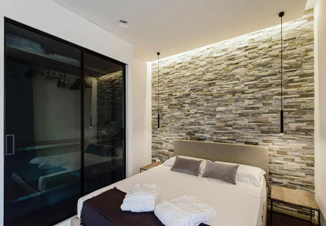 Bed in Acquarella Resort Suite