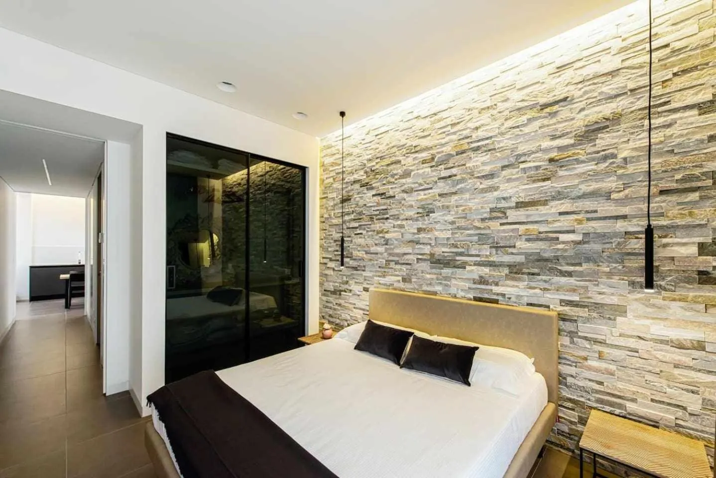 Bed in Acquarella Resort Suite