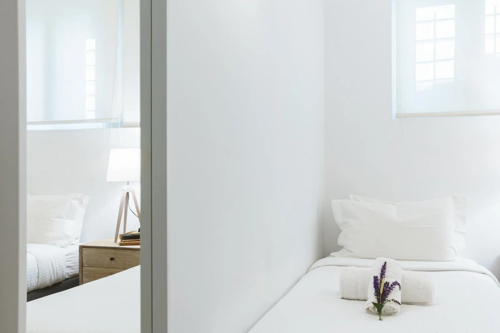 Bed in Art Pantheon - Suites & Apartments
