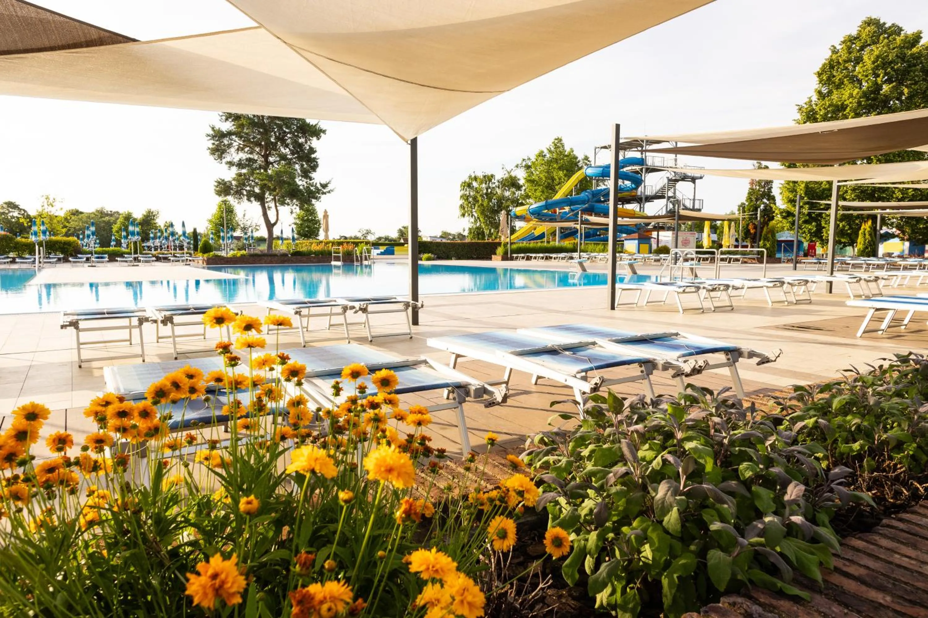 Aqua park in Hotel Thermalpark