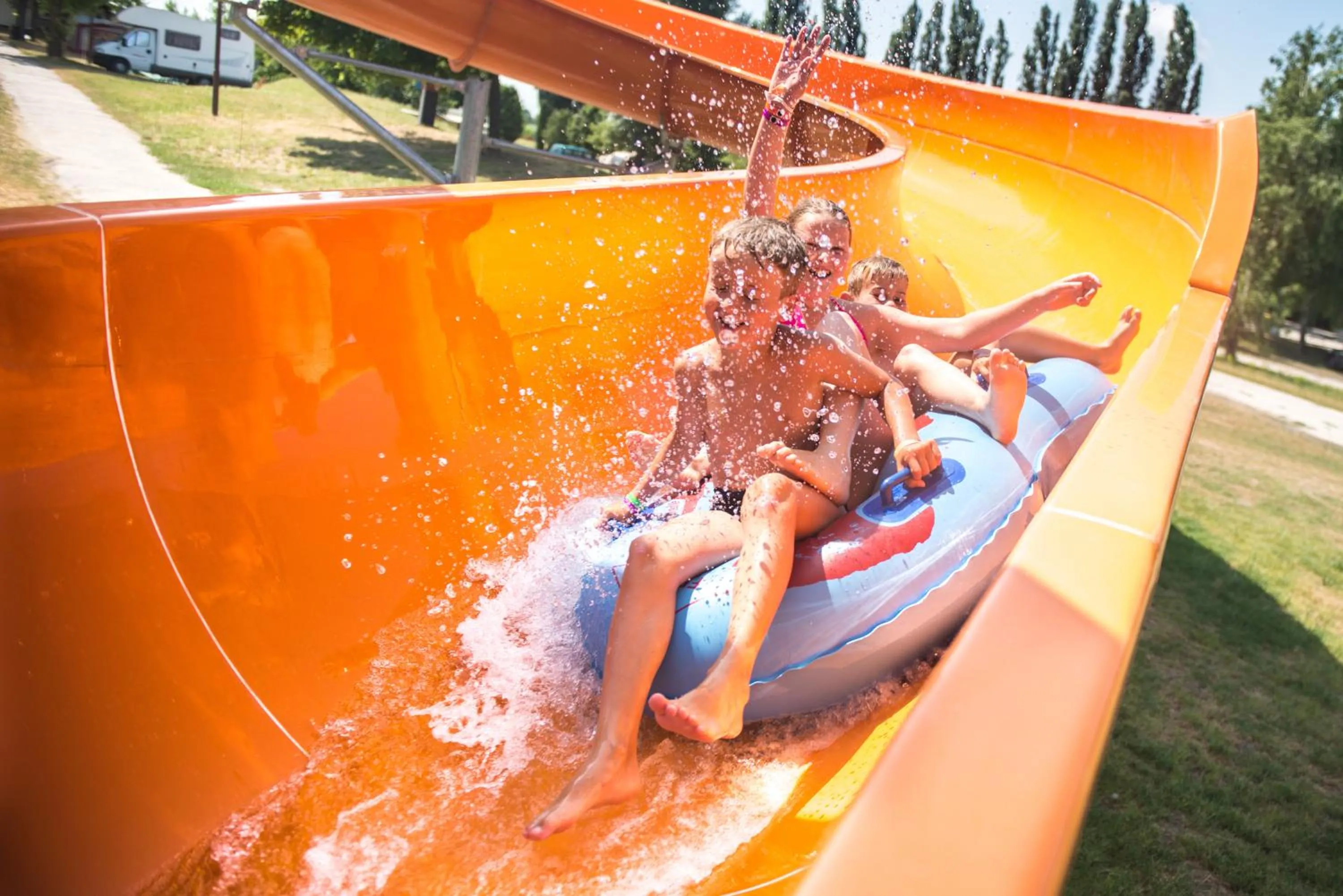 Aqua park in Hotel Thermalpark