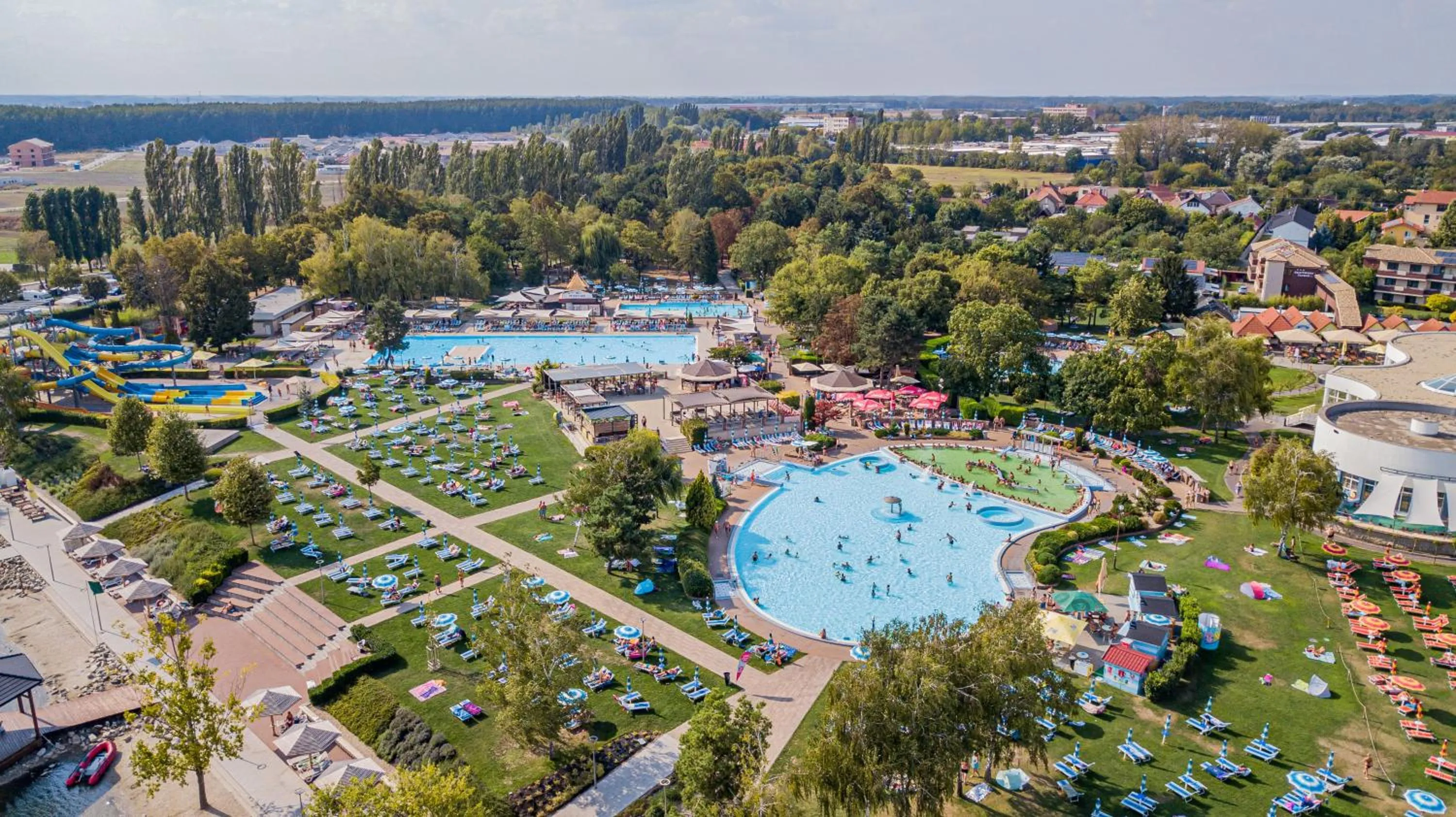 Bird's eye view in Hotel Thermalpark