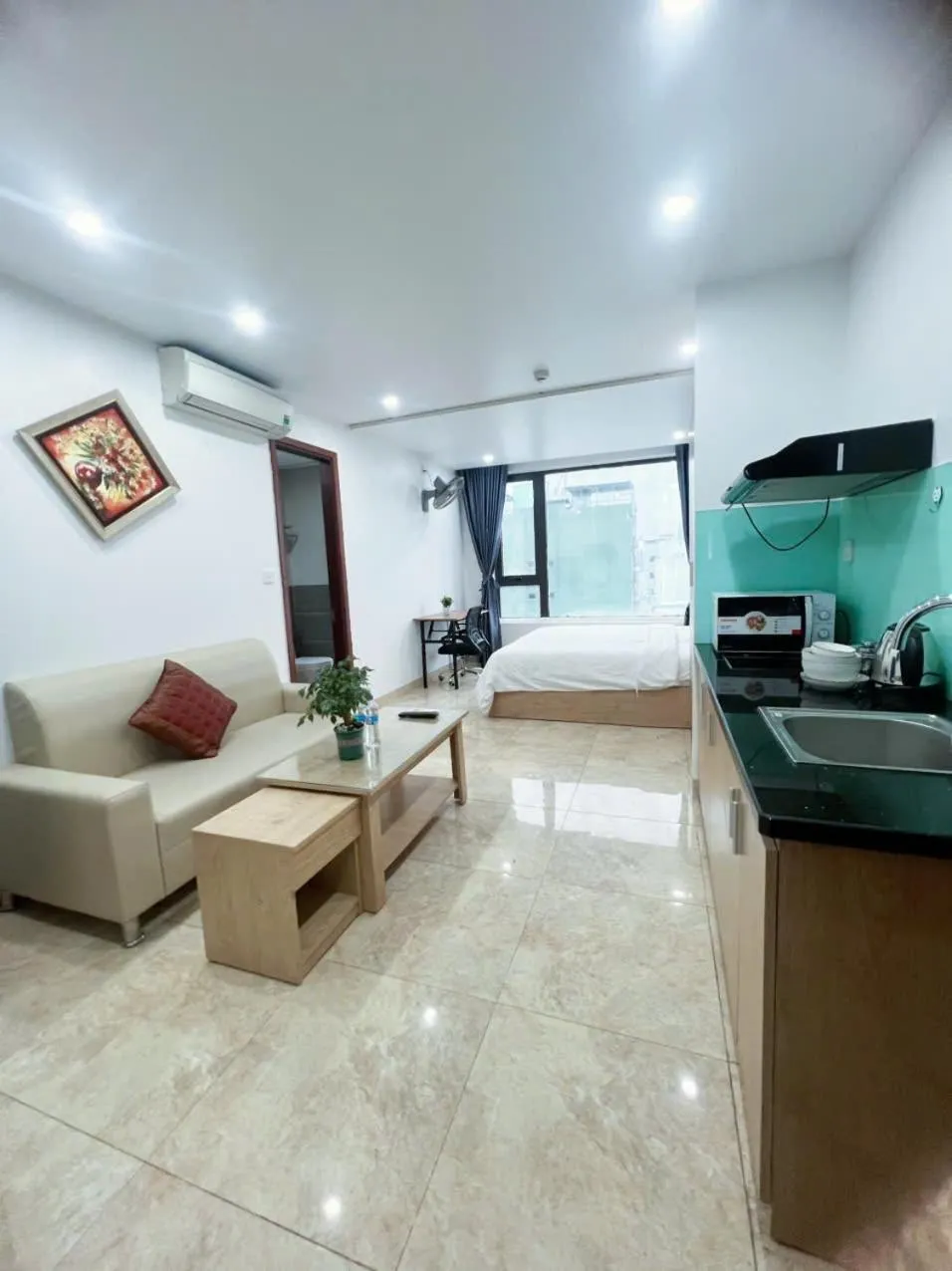 Bed in Saluxhotel&Apartment 2