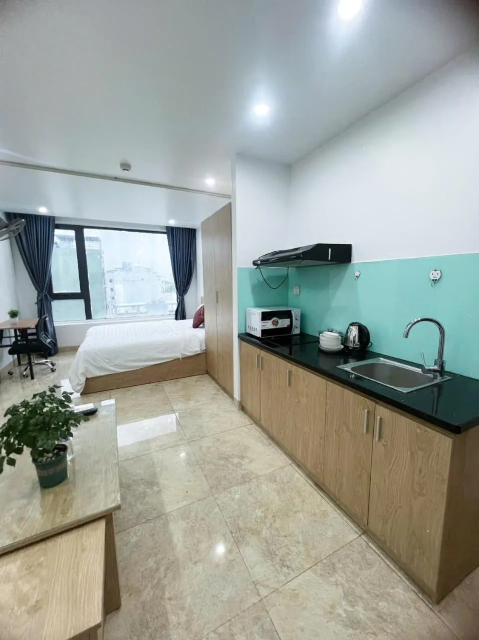 Bed in Saluxhotel&Apartment 2