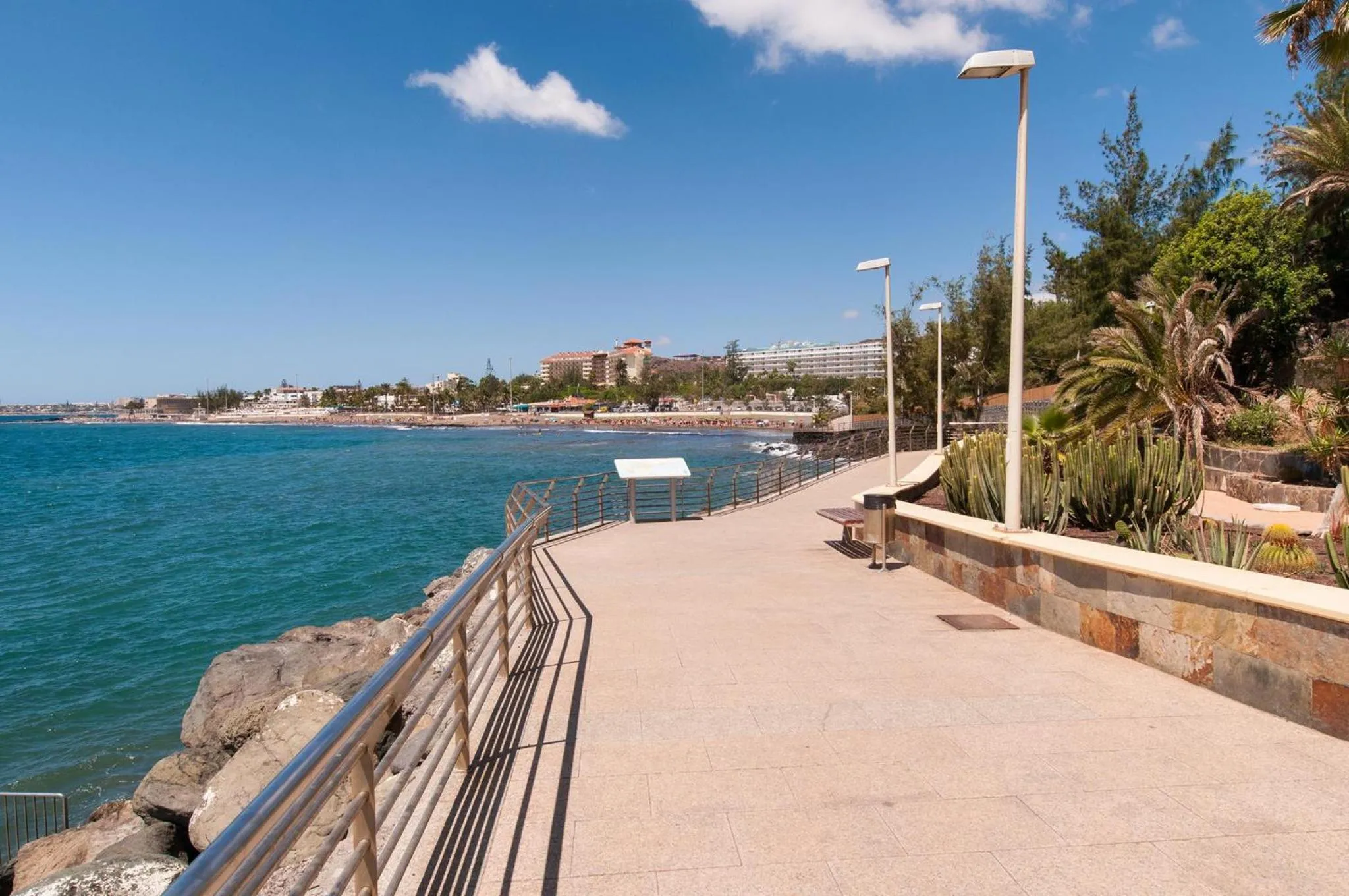 Beach in Beach House with private pool in San Agustín ET2 by VillaGranCanaria