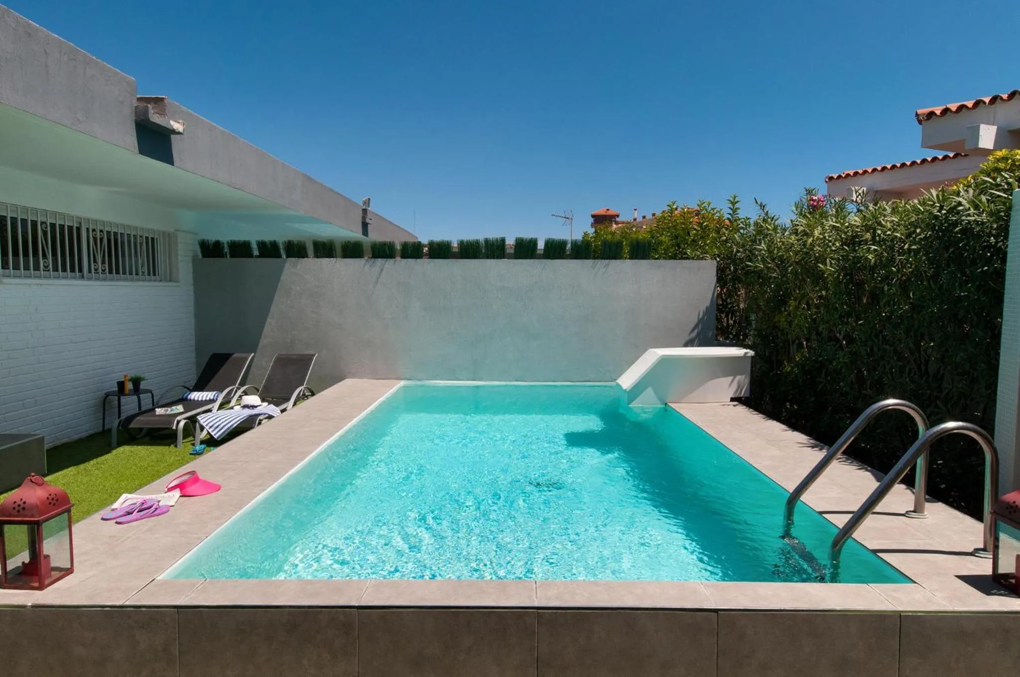 Garden in Beach House with private pool in San Agustín ET2 by VillaGranCanaria