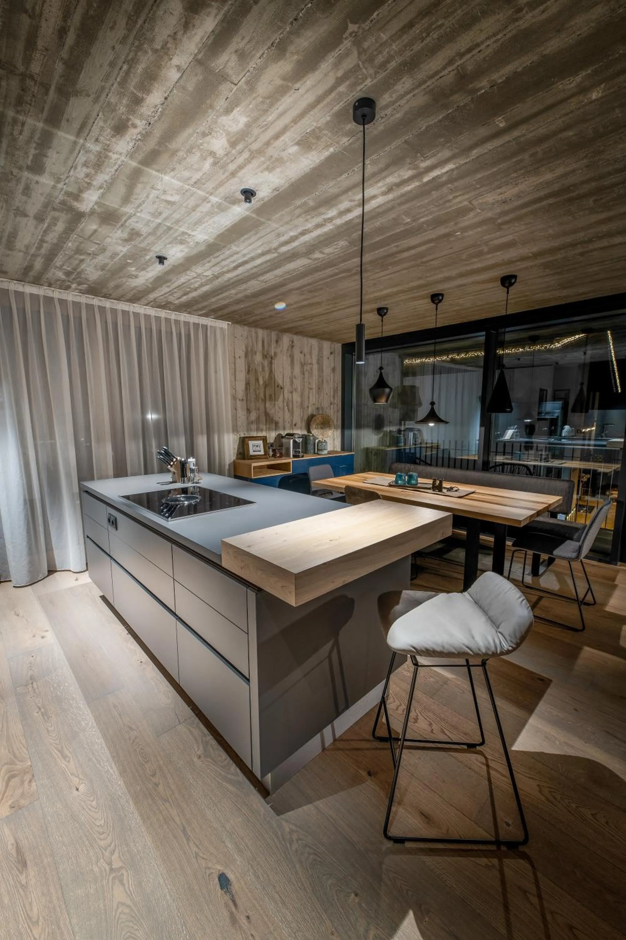 Kitchen or kitchenette in Glanz & Glory Appartements Längenfeld