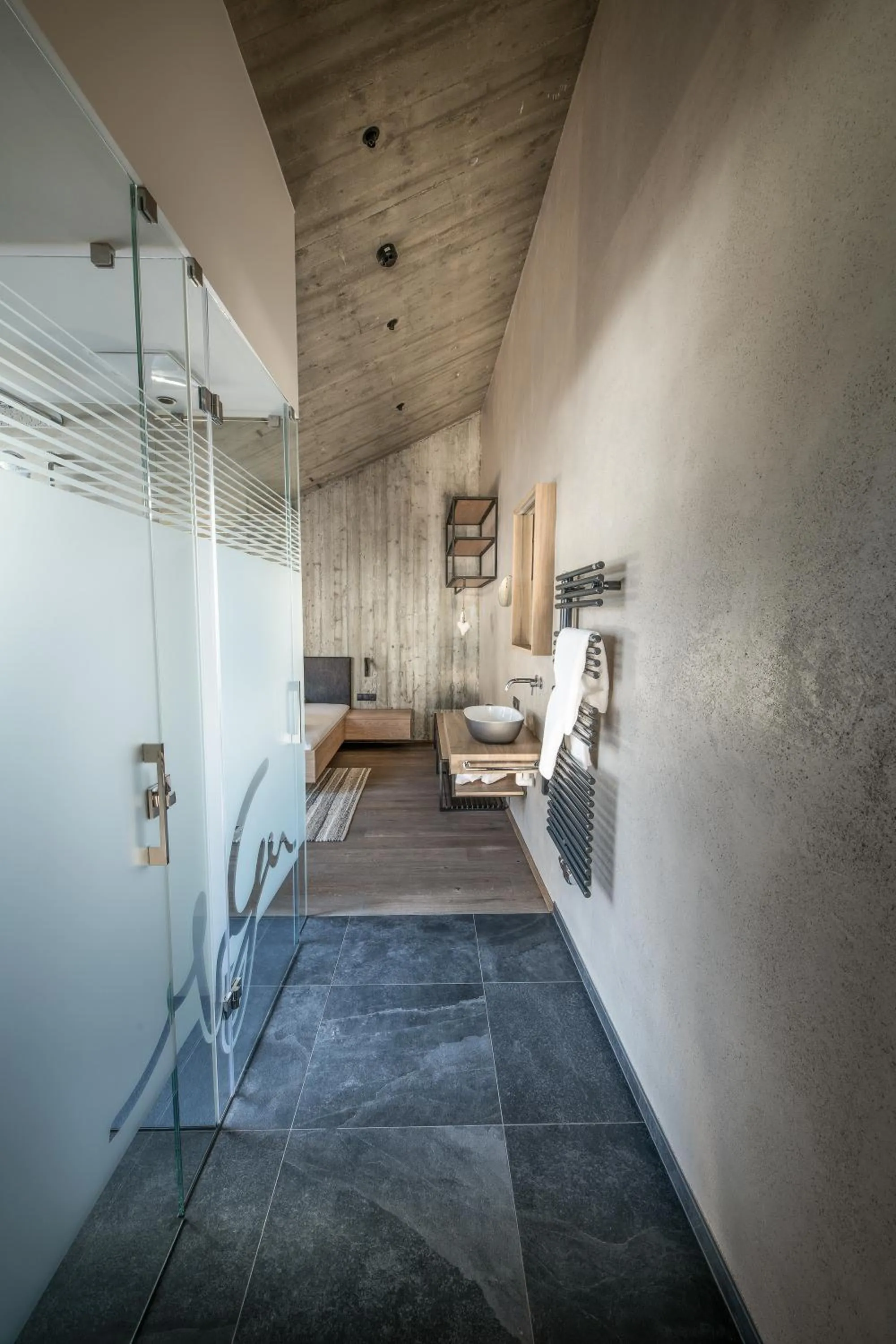 Shower, Bed in Glanz & Glory Appartements Längenfeld