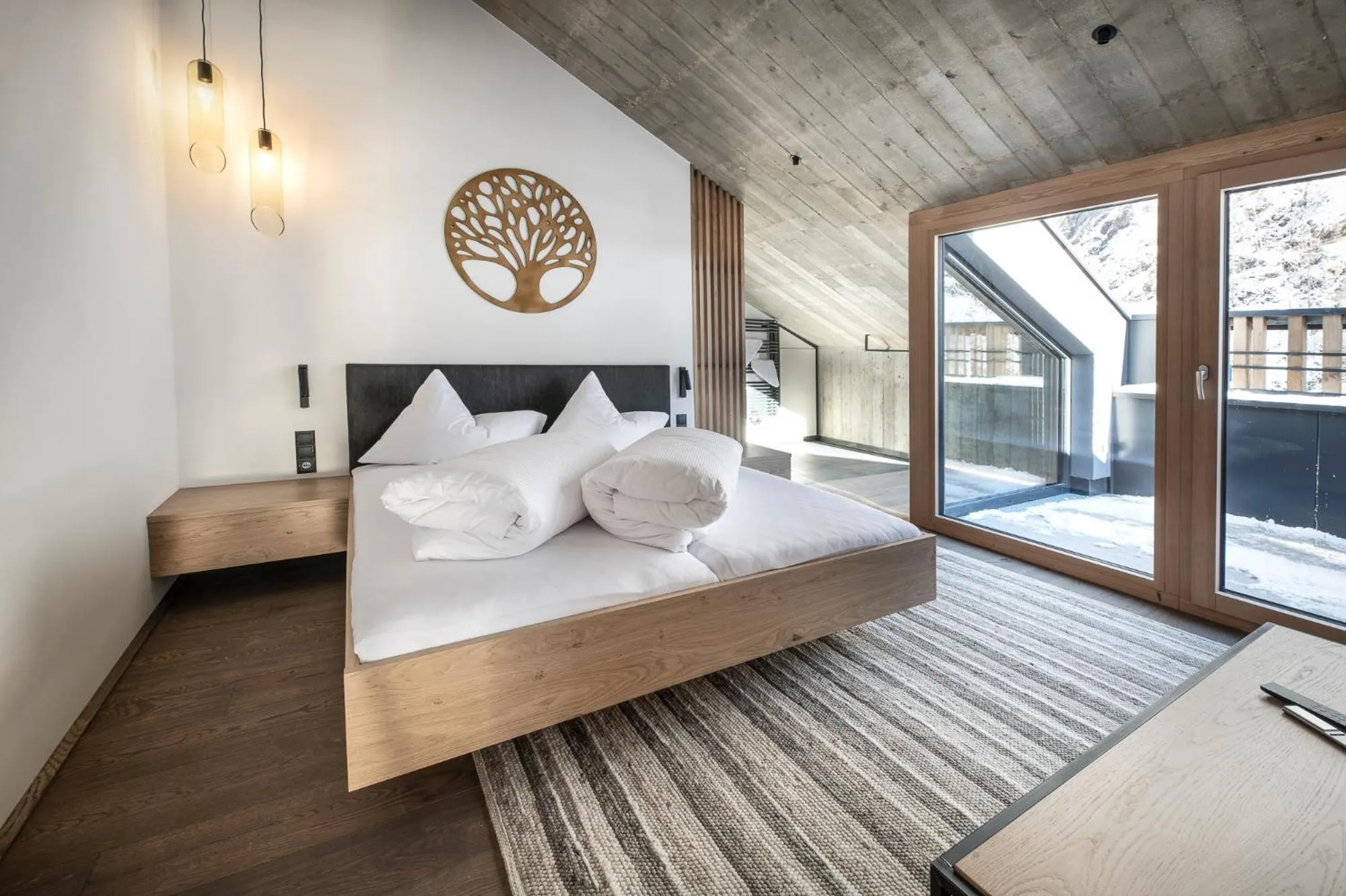 Bed in Glanz & Glory Appartements Längenfeld