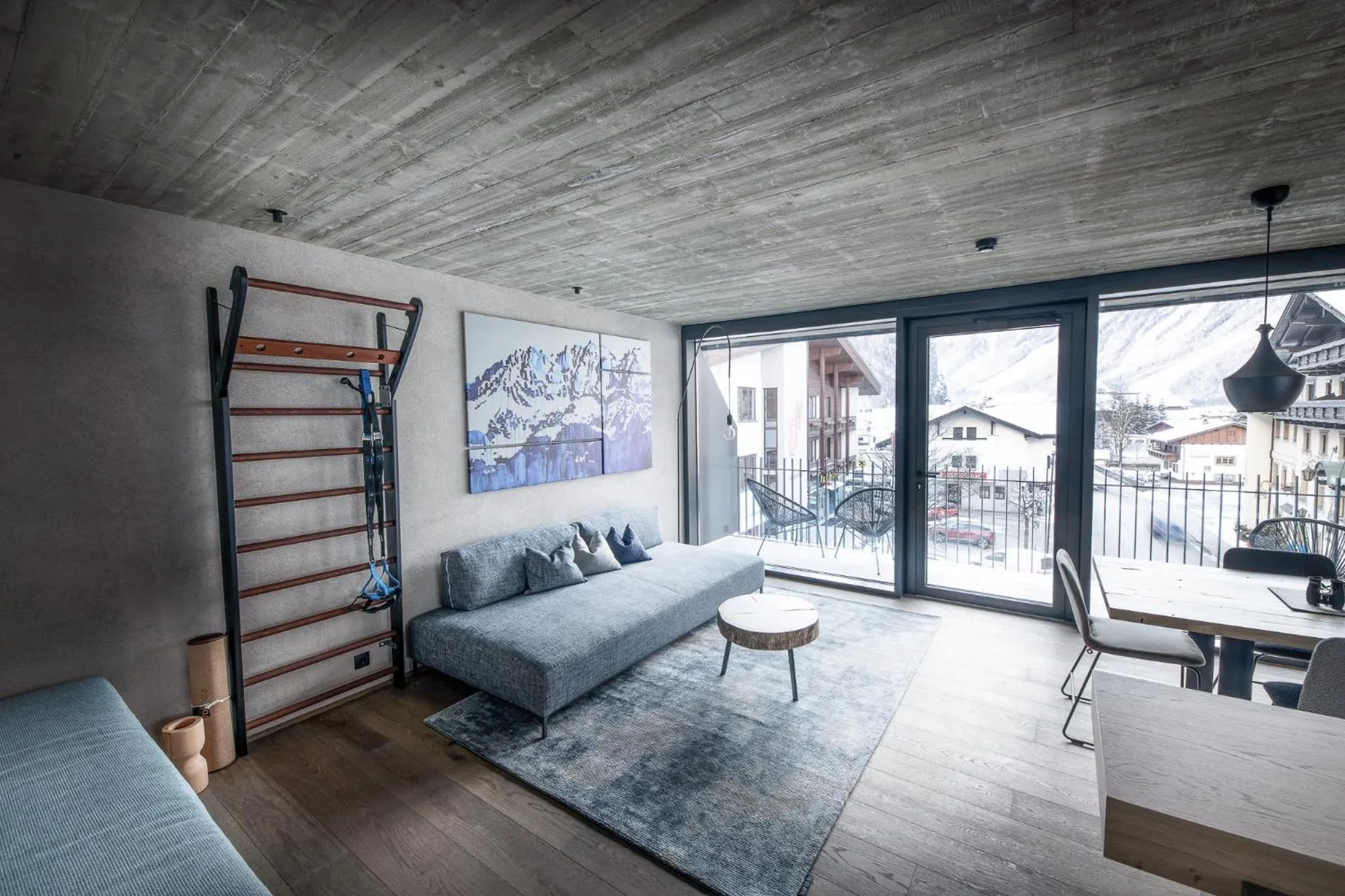 Living room in Glanz & Glory Appartements Längenfeld