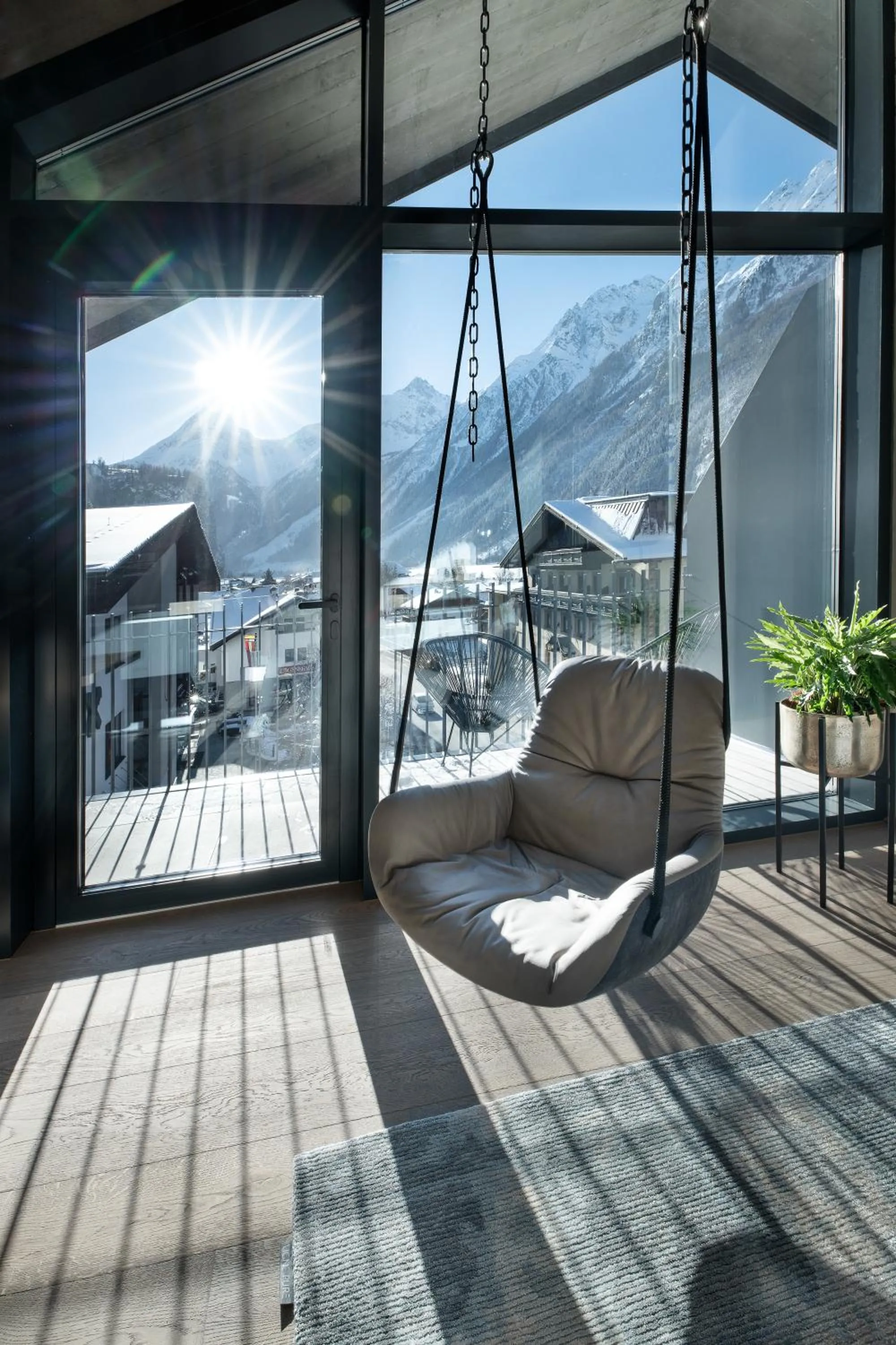Balcony/Terrace in Glanz & Glory Appartements Längenfeld