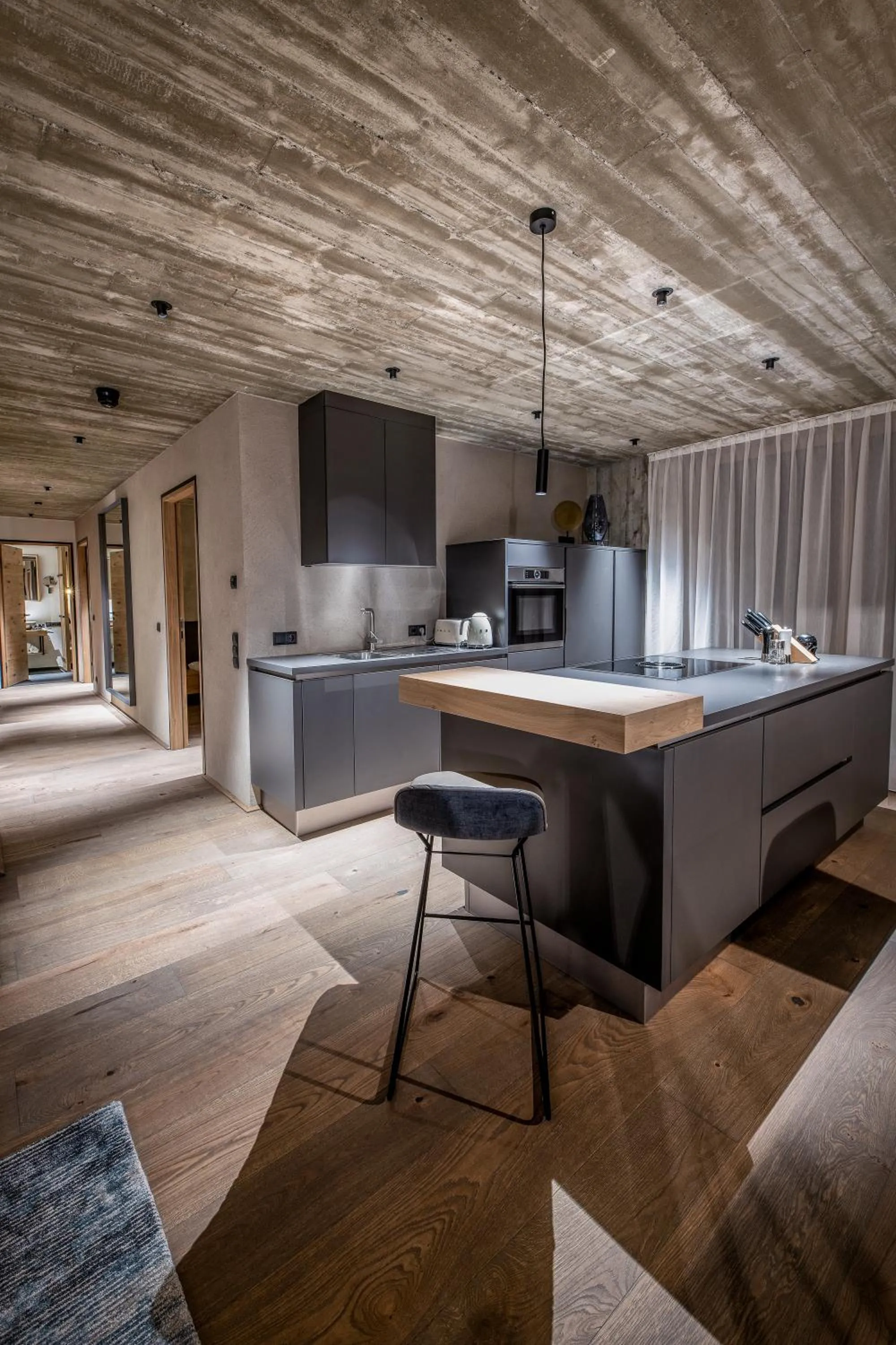 Kitchen or kitchenette in Glanz & Glory Appartements Längenfeld