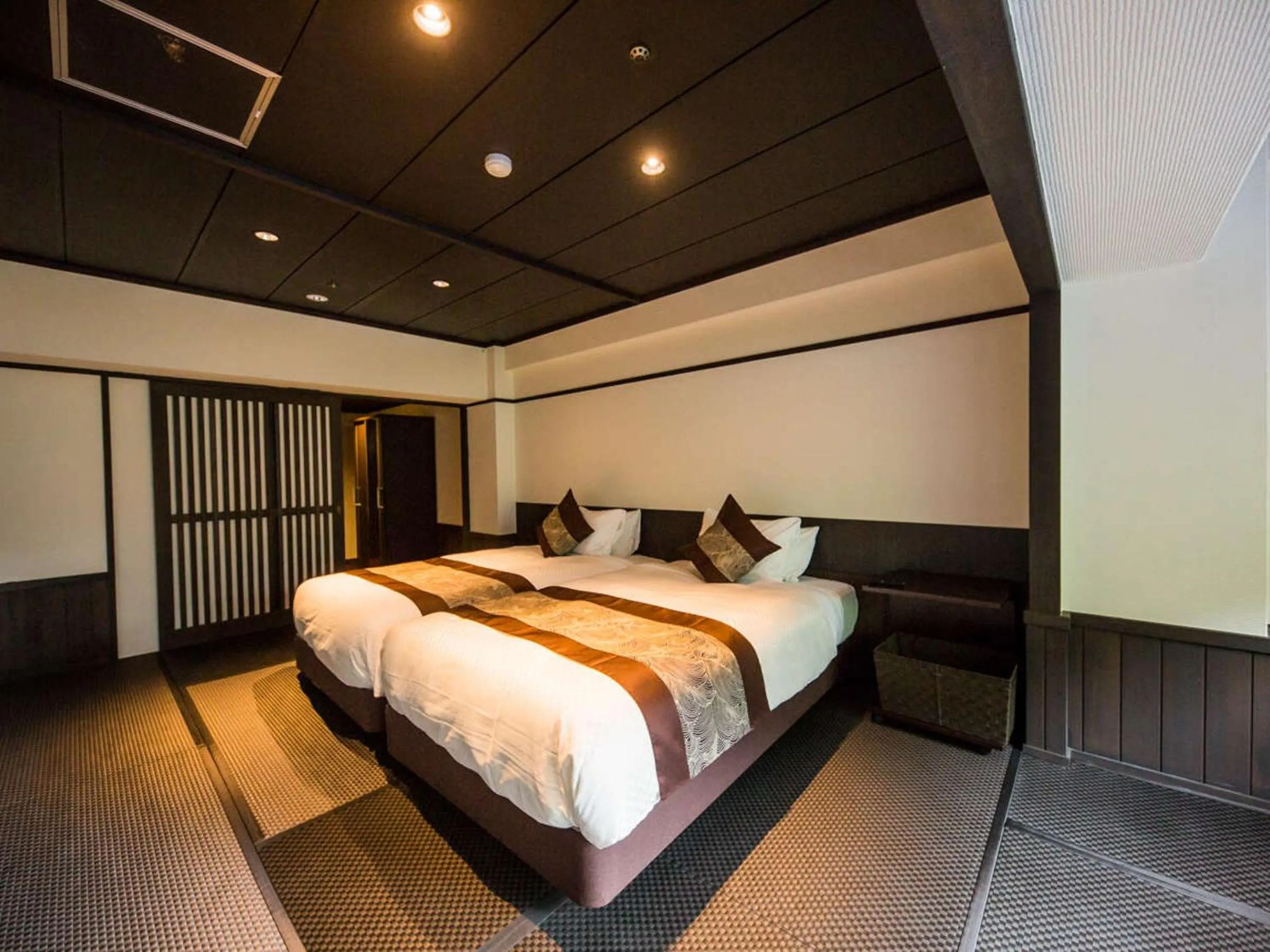 Bed in LiVEMAX RESORT Aki Miyajima
