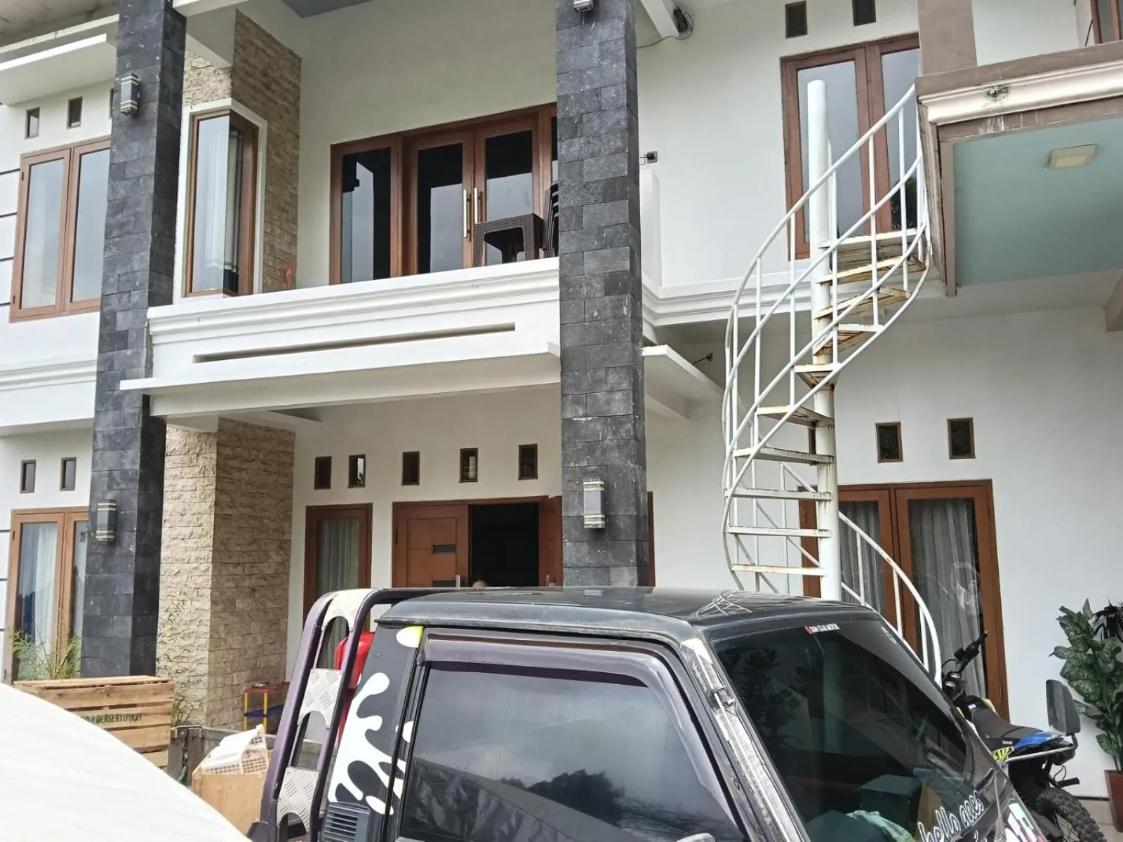 Balcony/Terrace in Savana Guesthouse