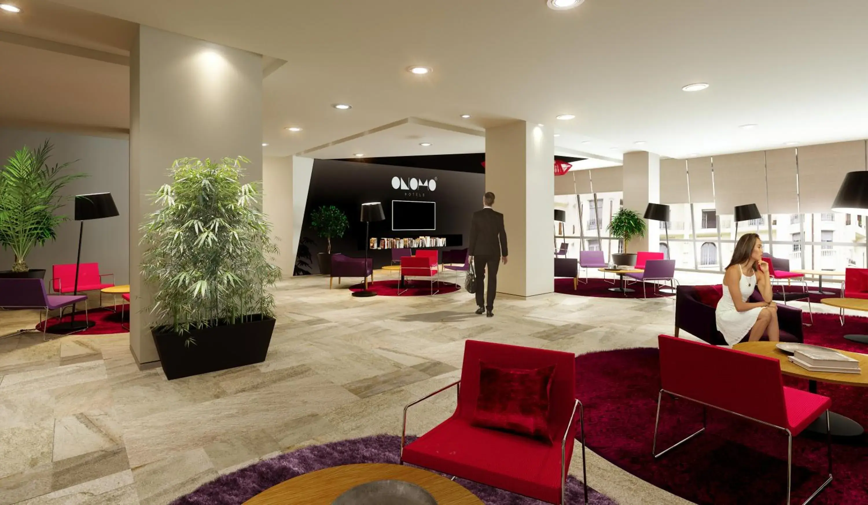 Property building, Lobby/Reception in ONOMO Hotel Casablanca City Center