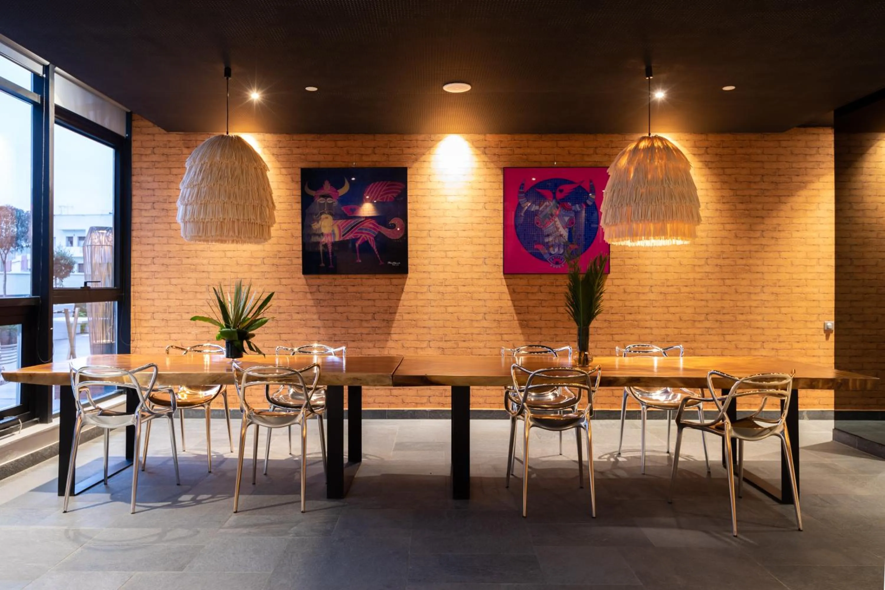 Seating area in ONOMO Hotel Casablanca City Center