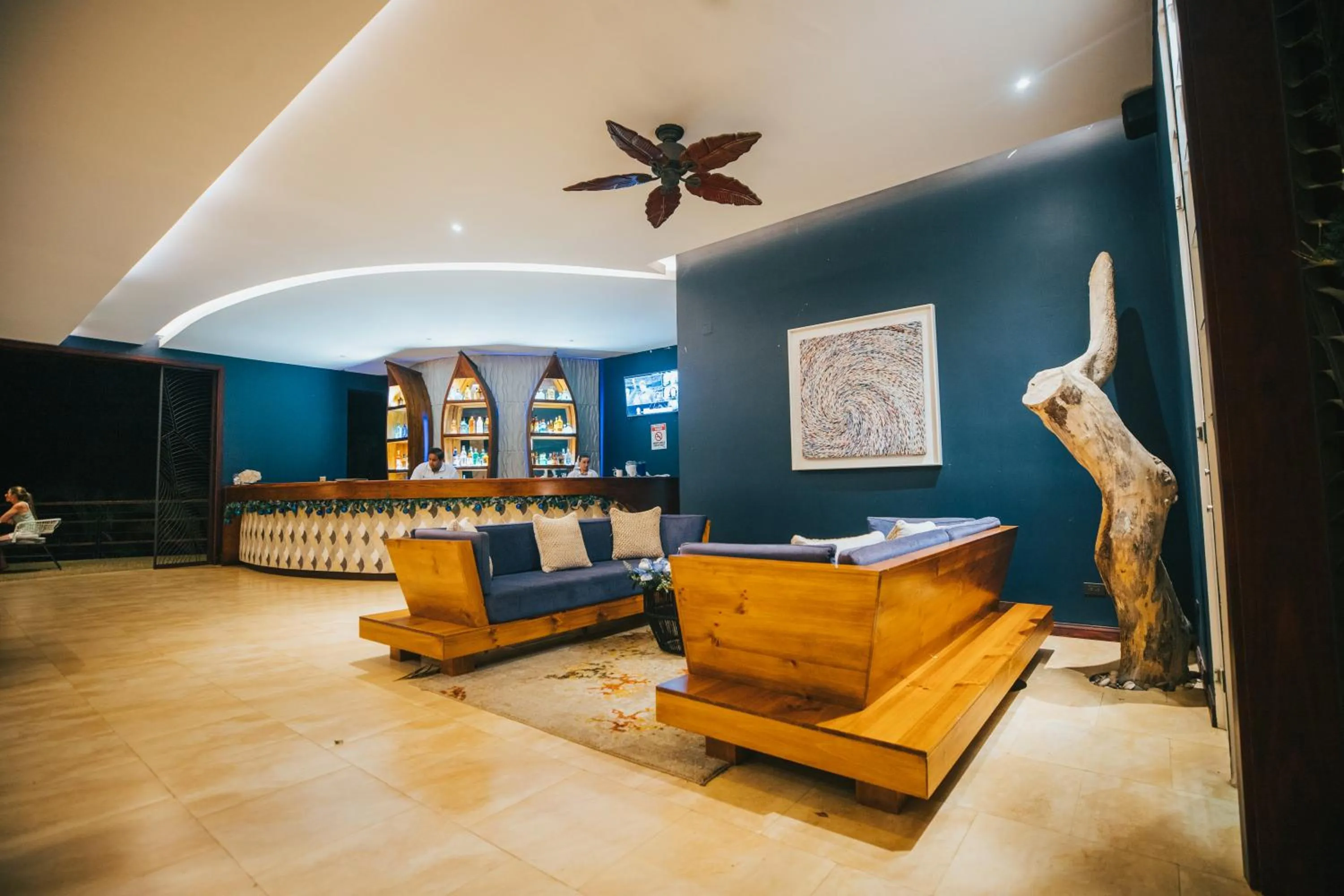 Restaurant/places to eat in Hotel Bosque del Mar Playa Hermosa