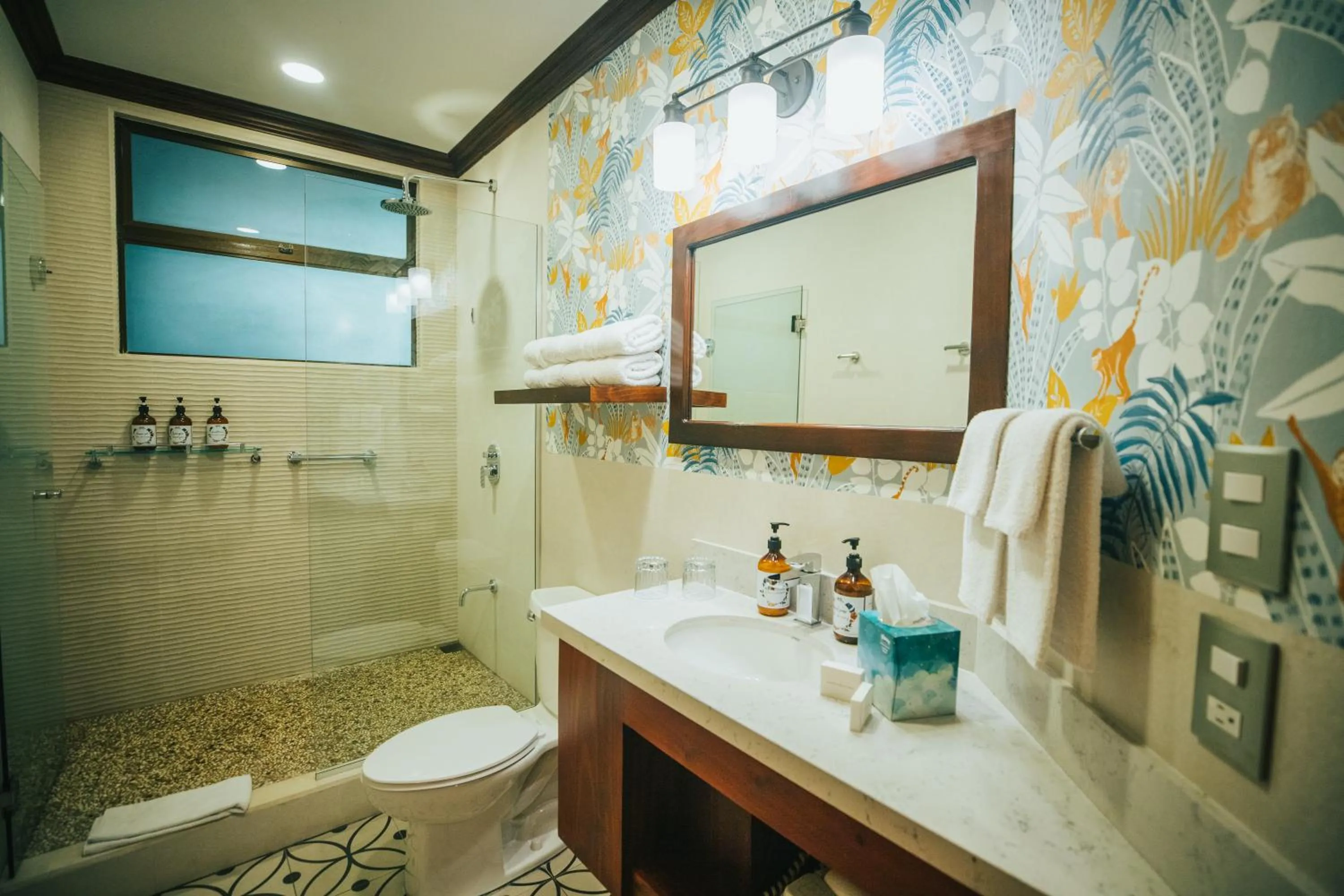 Bathroom in Hotel Bosque del Mar Playa Hermosa