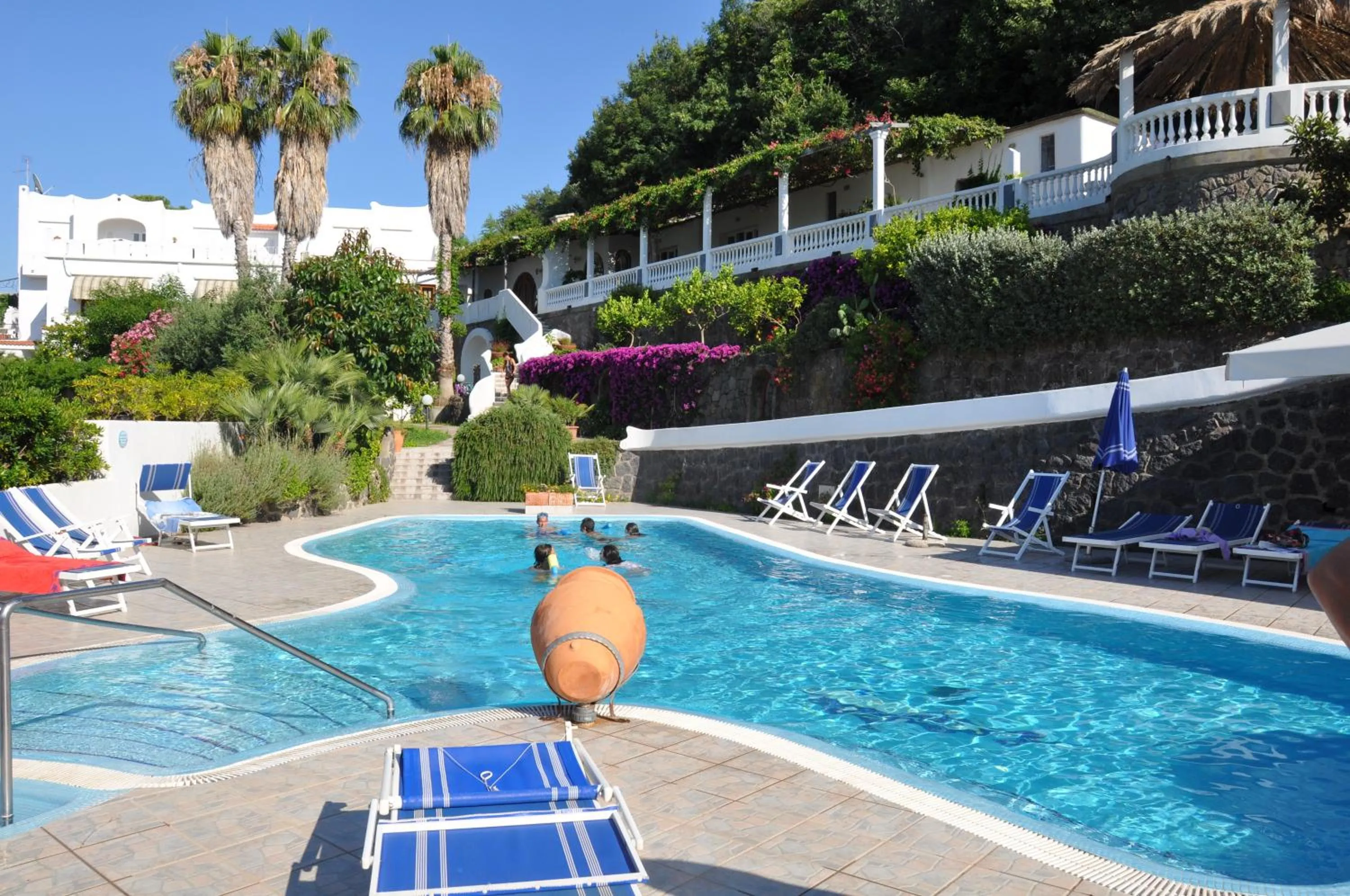 Swimming pool in Hotel Parco Conte