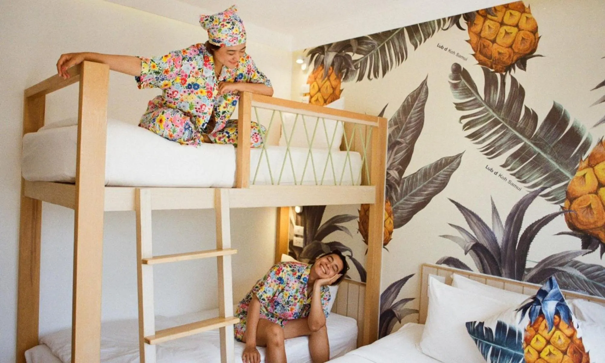 Bedroom, Bed in Lub d Koh Samui Chaweng Beach - Beachfront & Vibrant Social Vibe