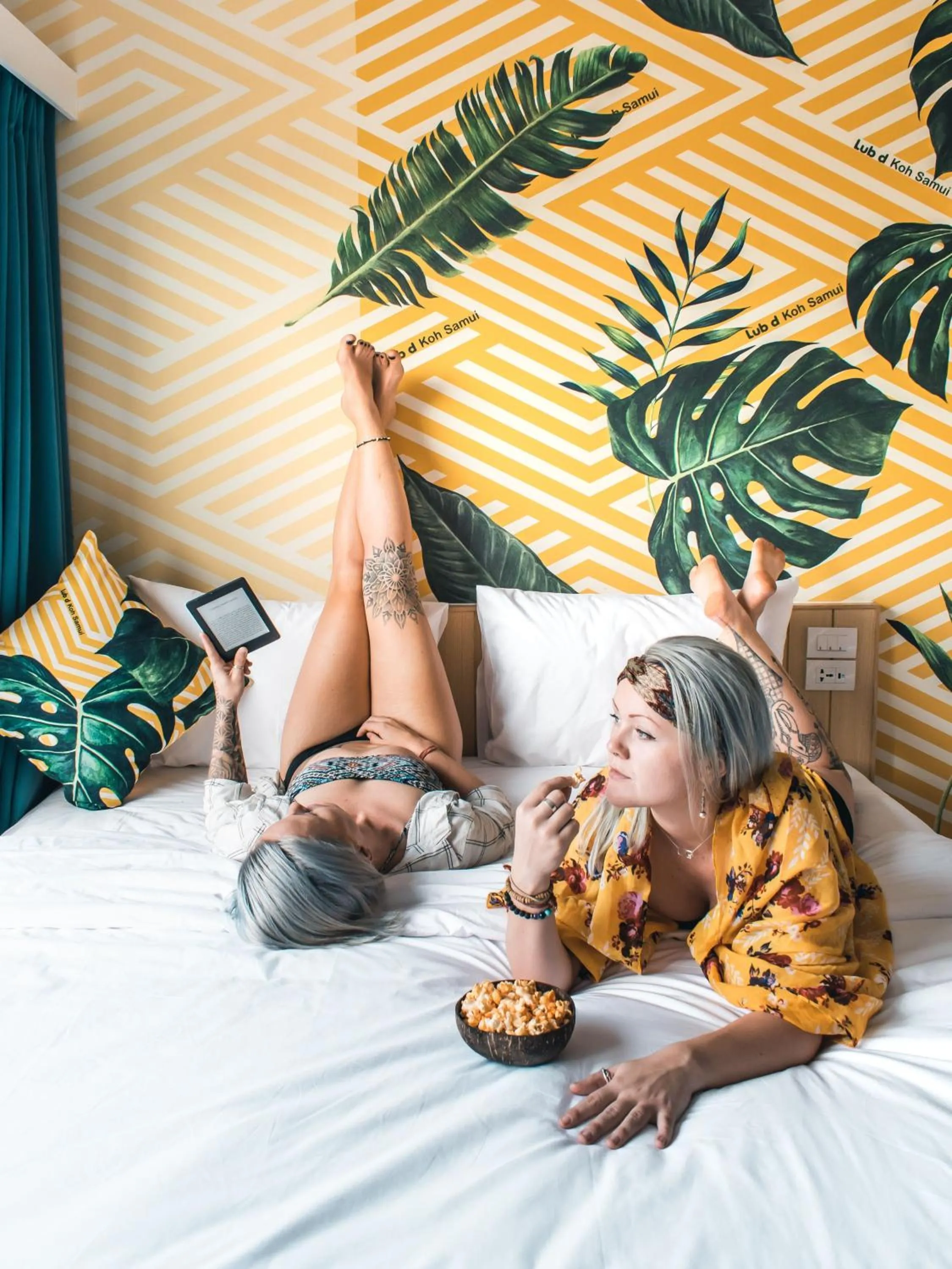 Guests, Bed in Lub d Koh Samui Chaweng Beach - Beachfront & Vibrant Social Vibe