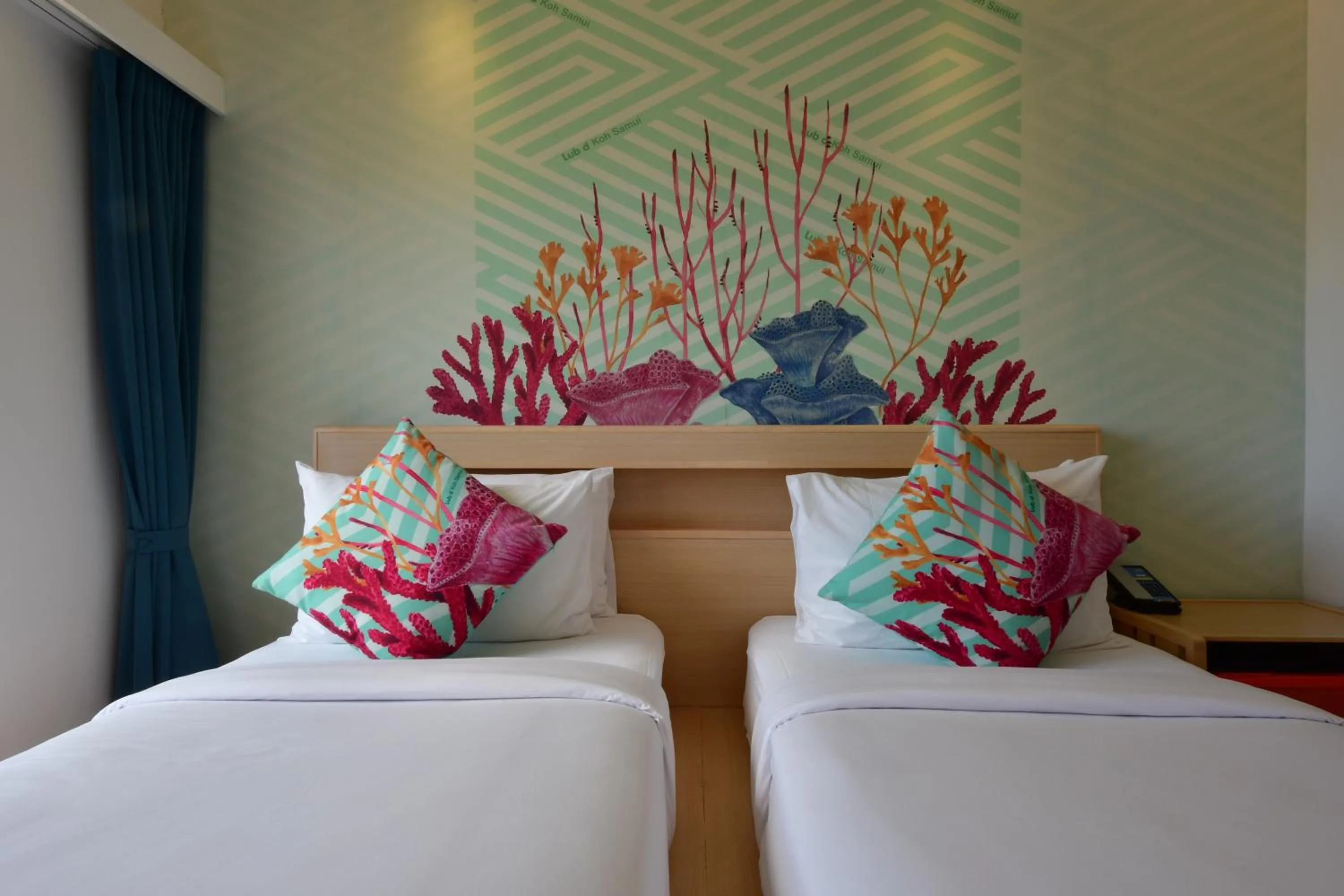 Bed in Lub d Koh Samui Chaweng Beach - Beachfront & Vibrant Social Vibe